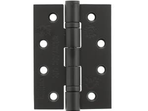 AH1433MB Atlantic Ball Bearing Hinges Grade 13 Fire Rated 4" x 3" x 3mm - Matt Black