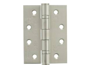 AH1433SSS Atlantic Ball Bearing Hinges Grade 13 Fire Rated 4" x 3" x 3mm - Satin Stainless Steel