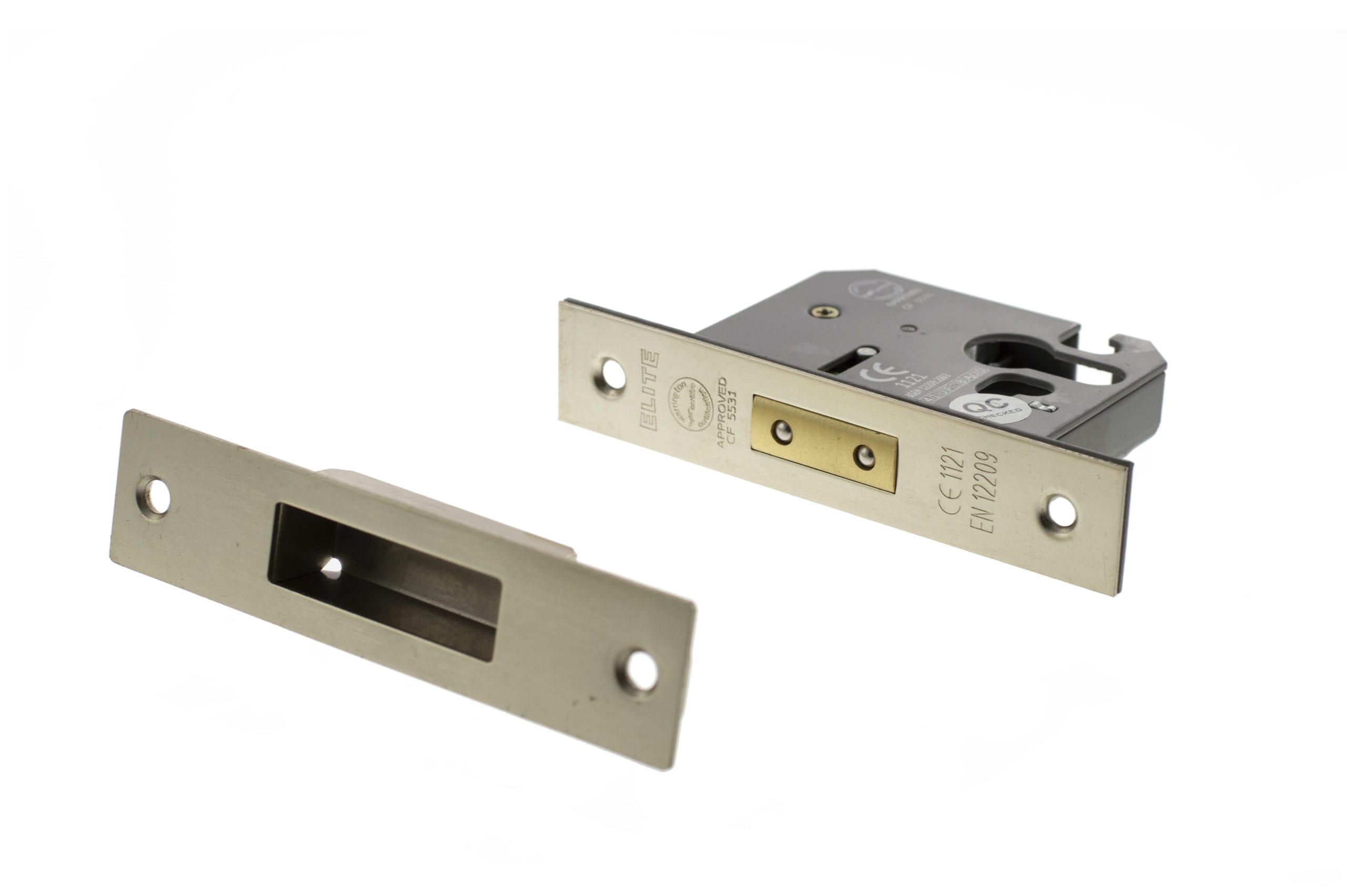ALKDEADE25SN Atlantic Euro Deadlock [CE] 2.5" - Satin Nickel