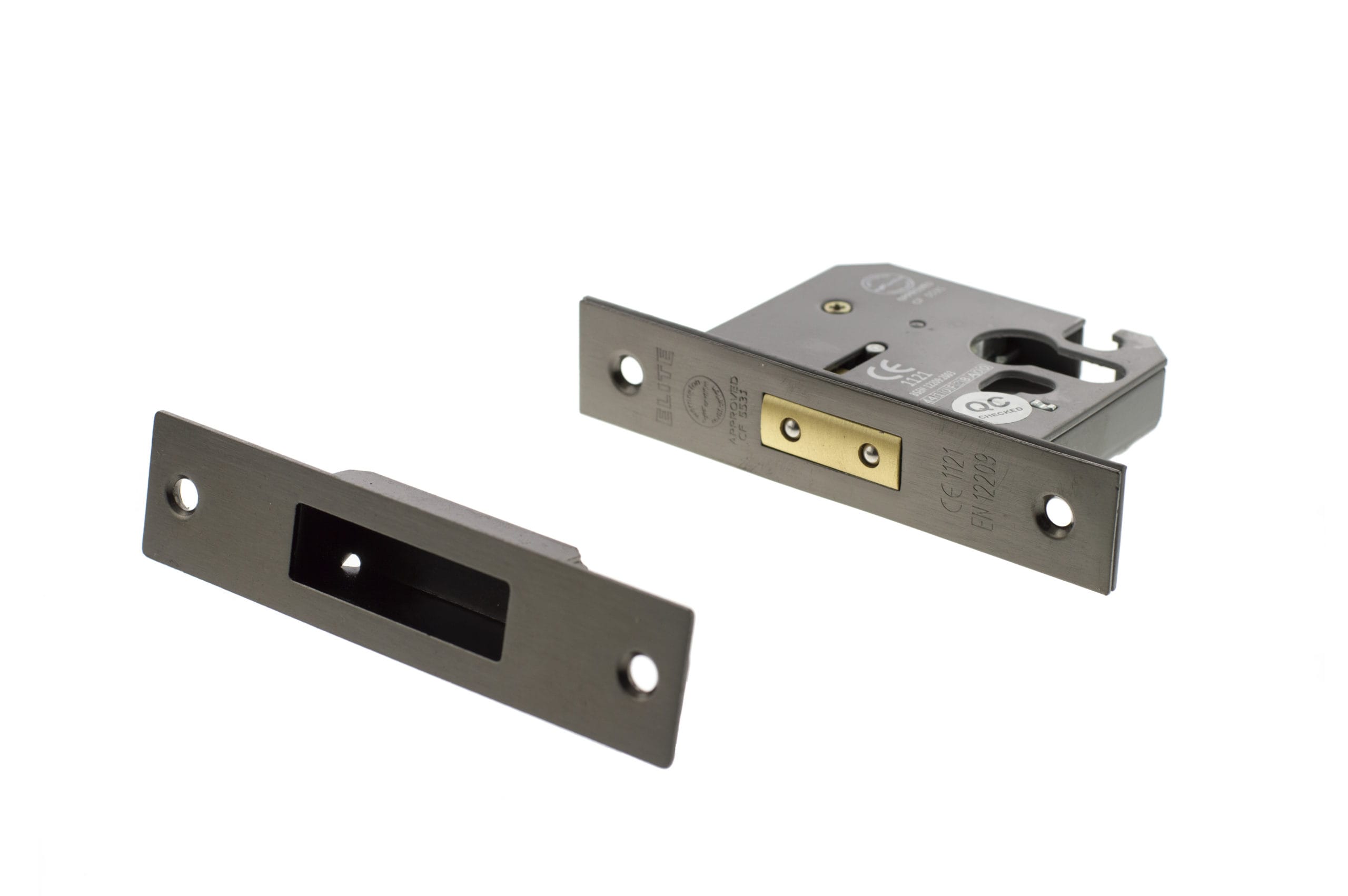 ALKDEADE25UB Atlantic Euro Deadlock [CE] 2.5" - Urban Bronze