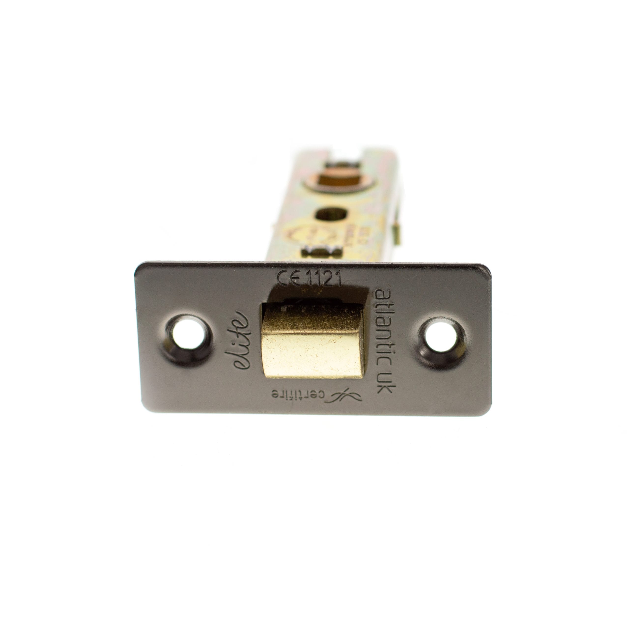 ALCE25BN Atlantic Fire-Rated CE Marked Bolt Through Tubular Latch 2.5" - Black Nickel
