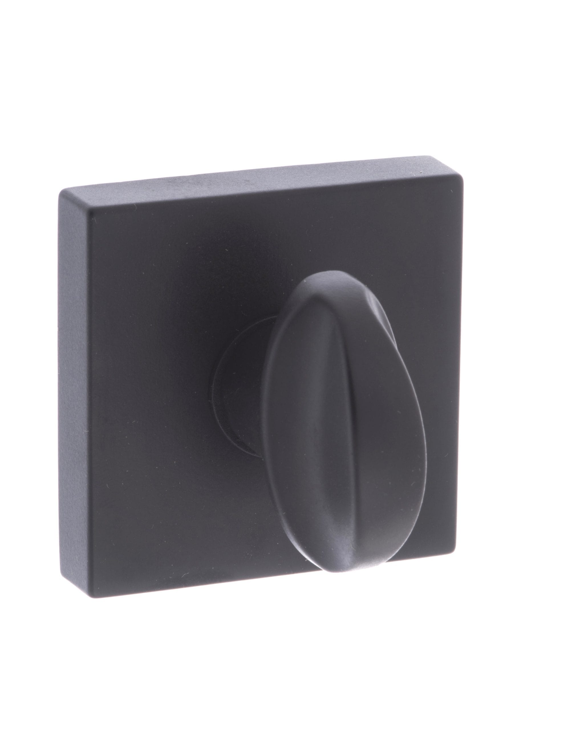 CTFMSWCMB CleanTouch Anti-Bac WC Turn and Release on Minimal Square Rose - Matt Black