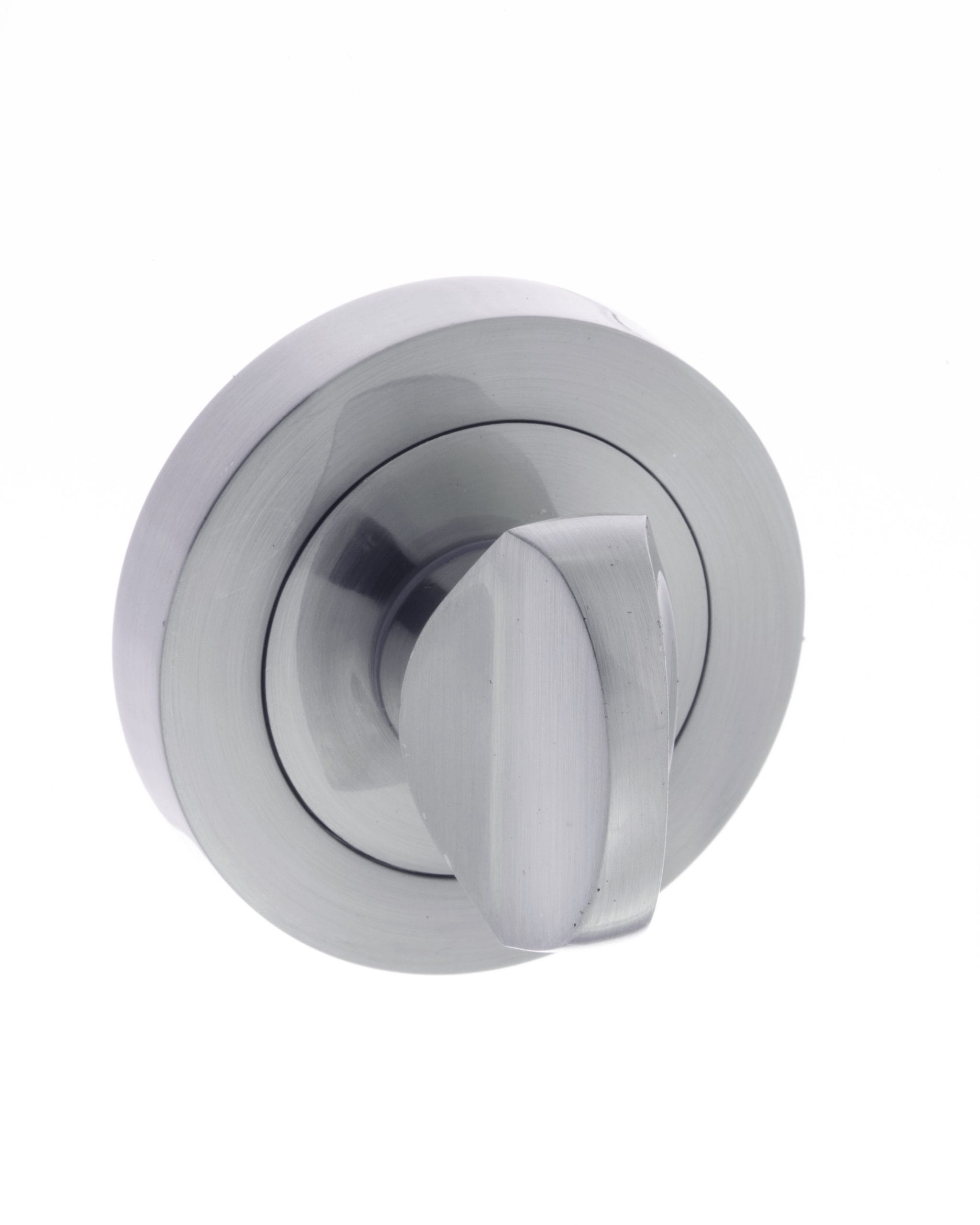 S2WCRSC STATUS WC Turn and Release on Round Rose - Satin Chrome