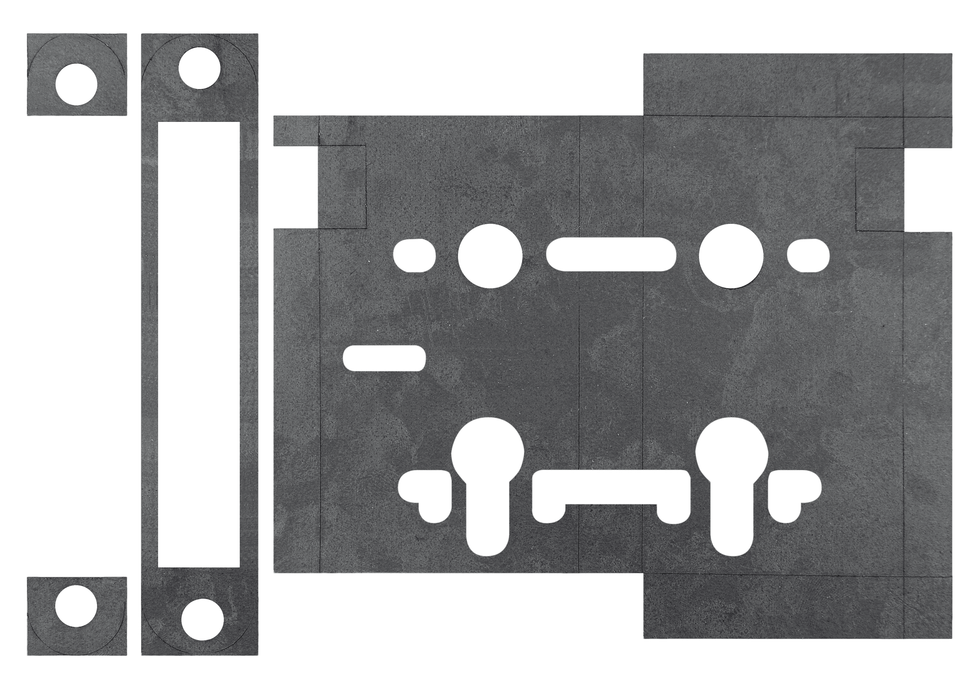 ALKINTBATHFD60 Atlantic Bathroom Lock Intumescent Lock Kit FD60 2mm