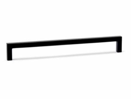 APH45019SQMB Atlantic Mitred Pull Handle [Bolt Through] 450mm x 19mm - Matt Black