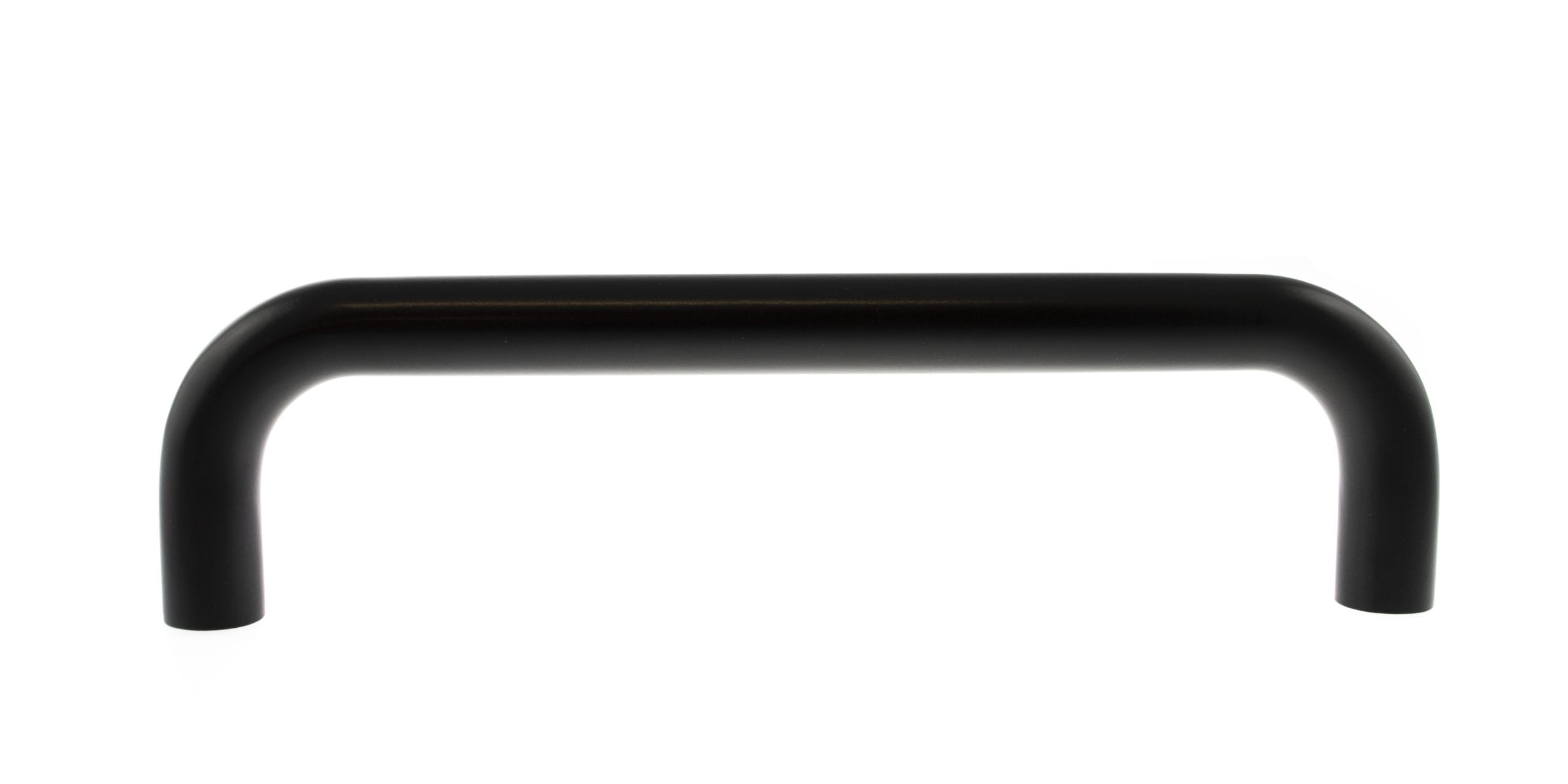 APH30019MB Atlantic D Pull Handle [Bolt Through] 300mm x 19mm - Matt Black