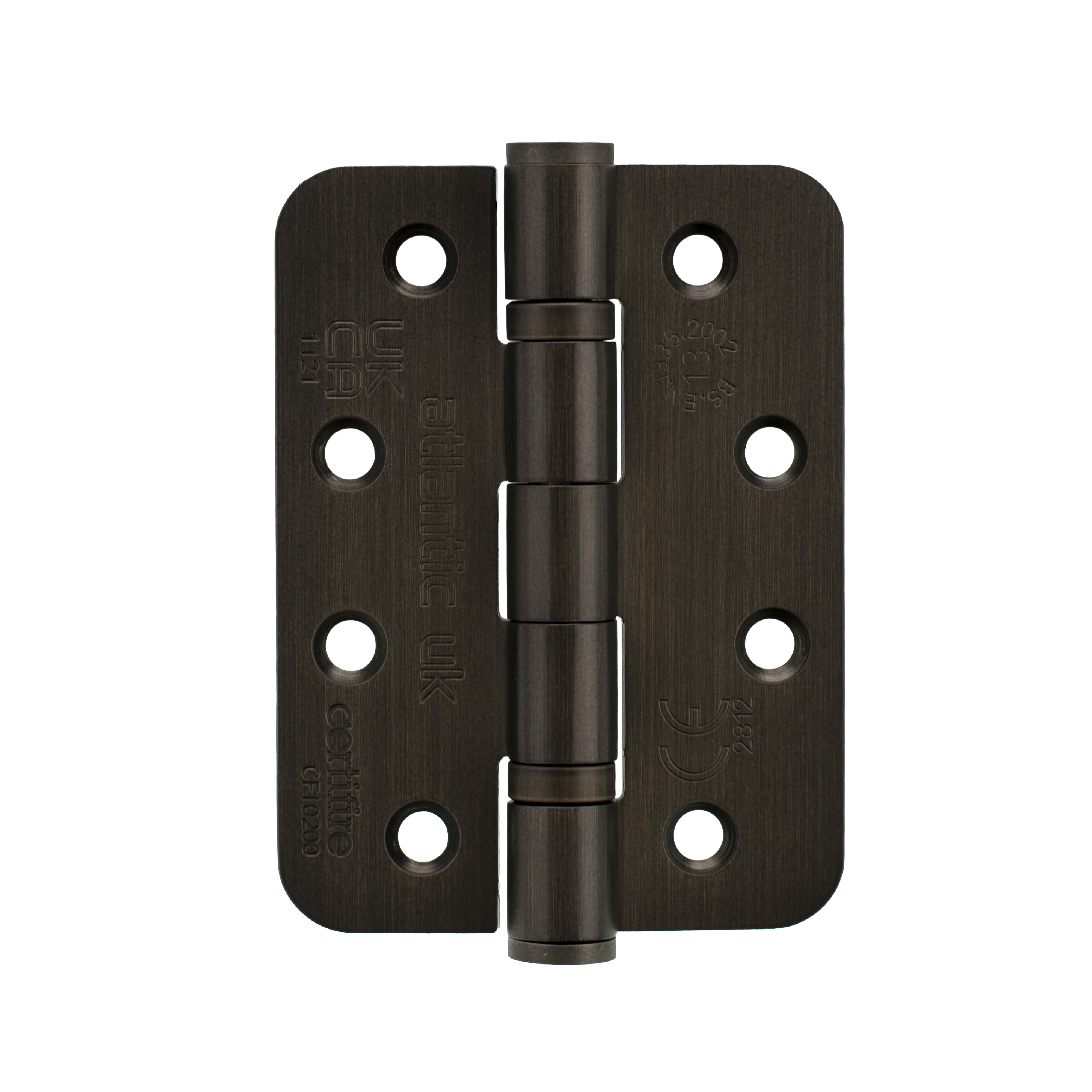AHR1433UB Atlantic Radius Corner Ball Bearing Hinges 4" X 3" X 3mm - Urban Bronze