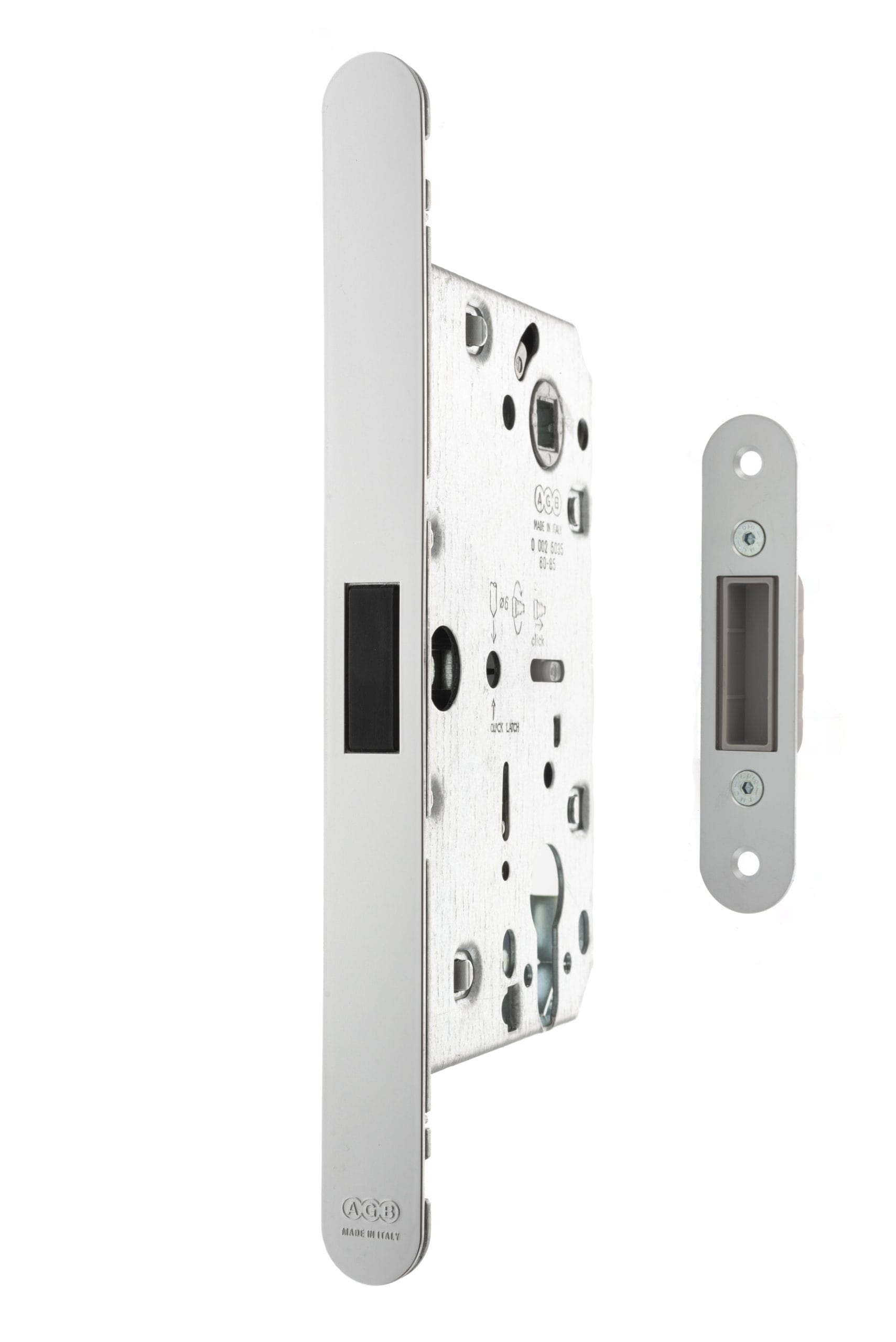 AGBMLEPC AGB Revolution XT Magnetic Euro Profile Sashlock 60mm backset - Polished Chrome