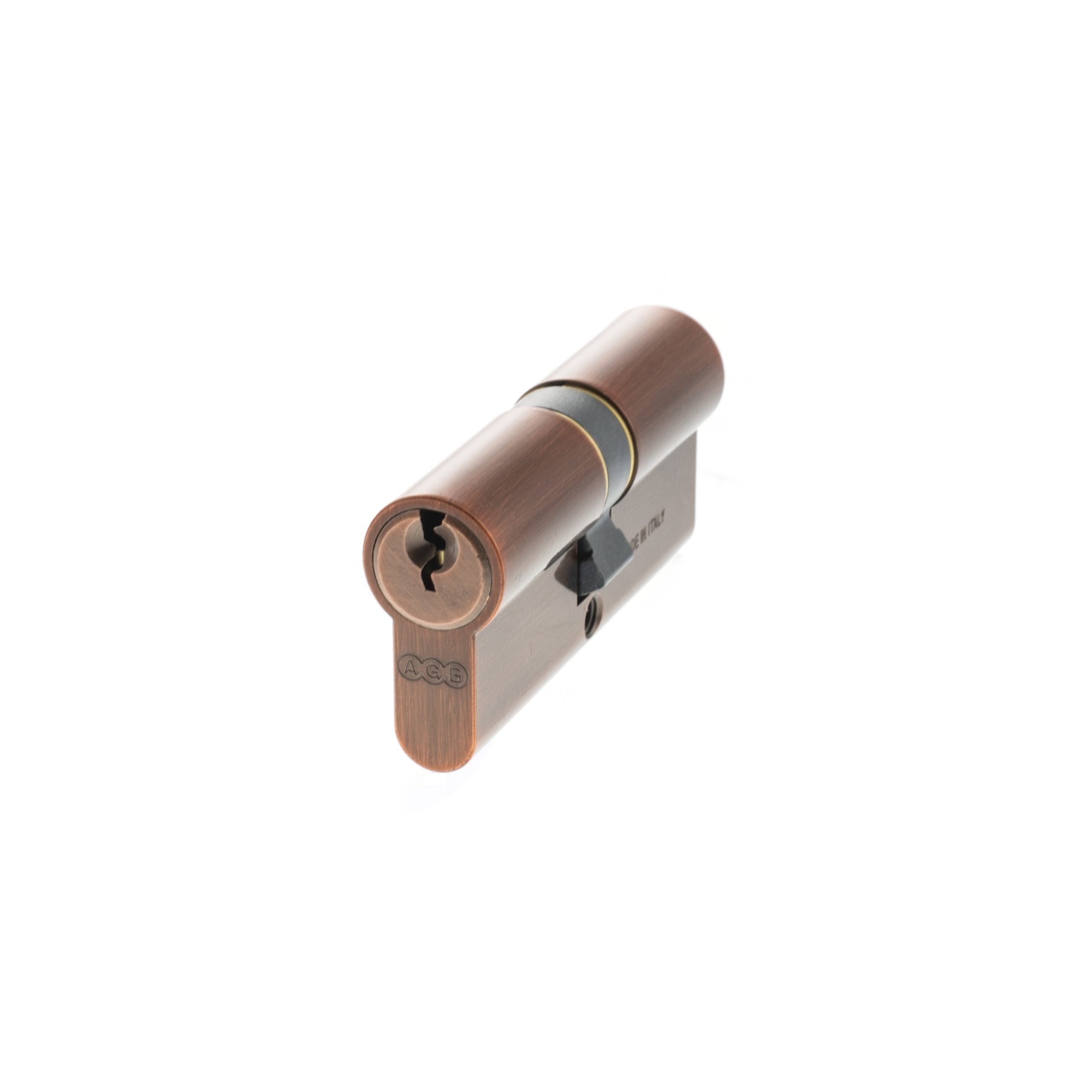 C603023030KA AGB Euro Profile 5 Pin Double Cylinder Keyed Alike 35-35mm (70mm) - Copper