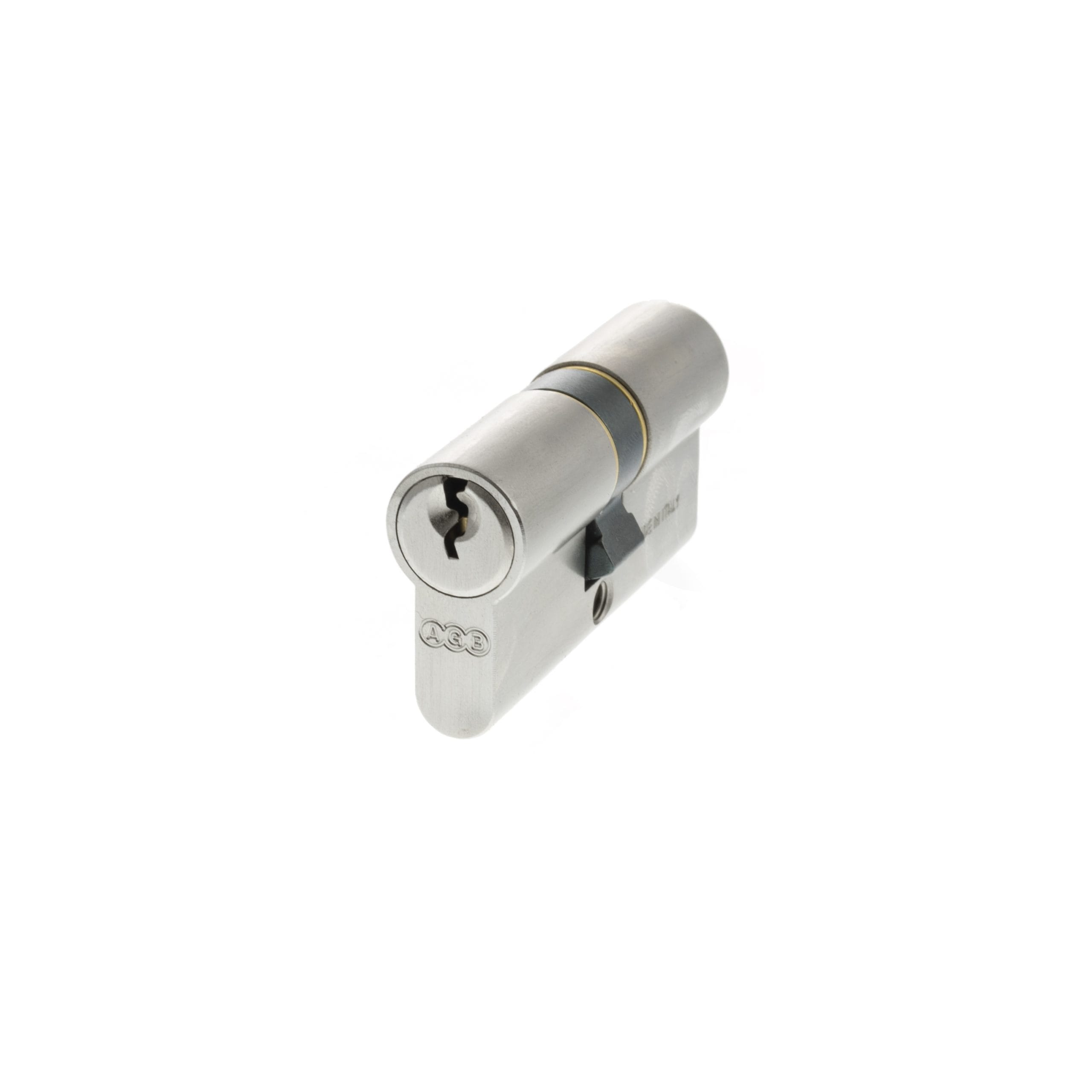 C603322525 AGB Euro Profile 5 Pin Double Cylinder 30-30mm (60mm) - Satin Chrome