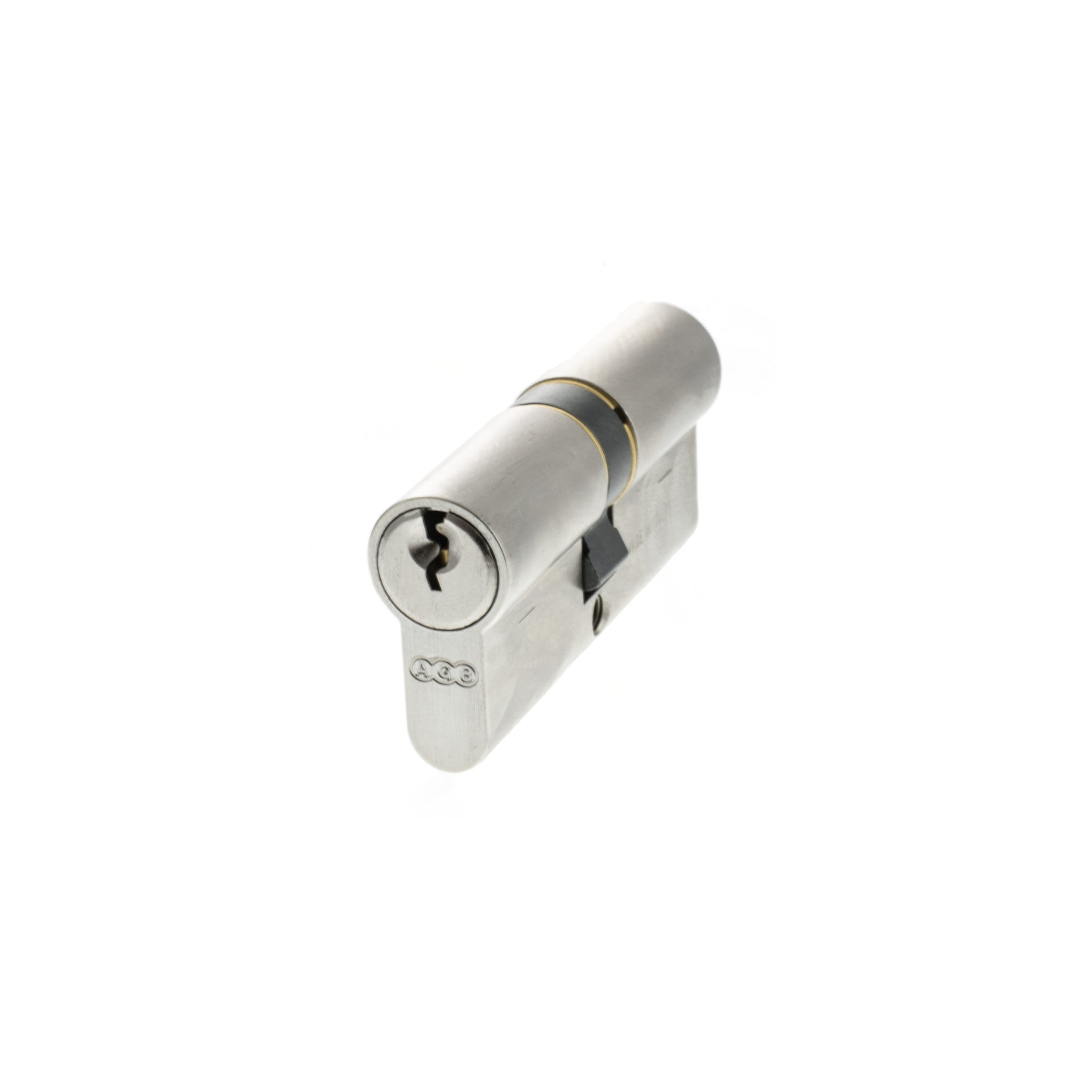 C603323030 AGB Euro Profile 5 Pin Double Cylinder 35-35mm (70mm) - Satin Chrome