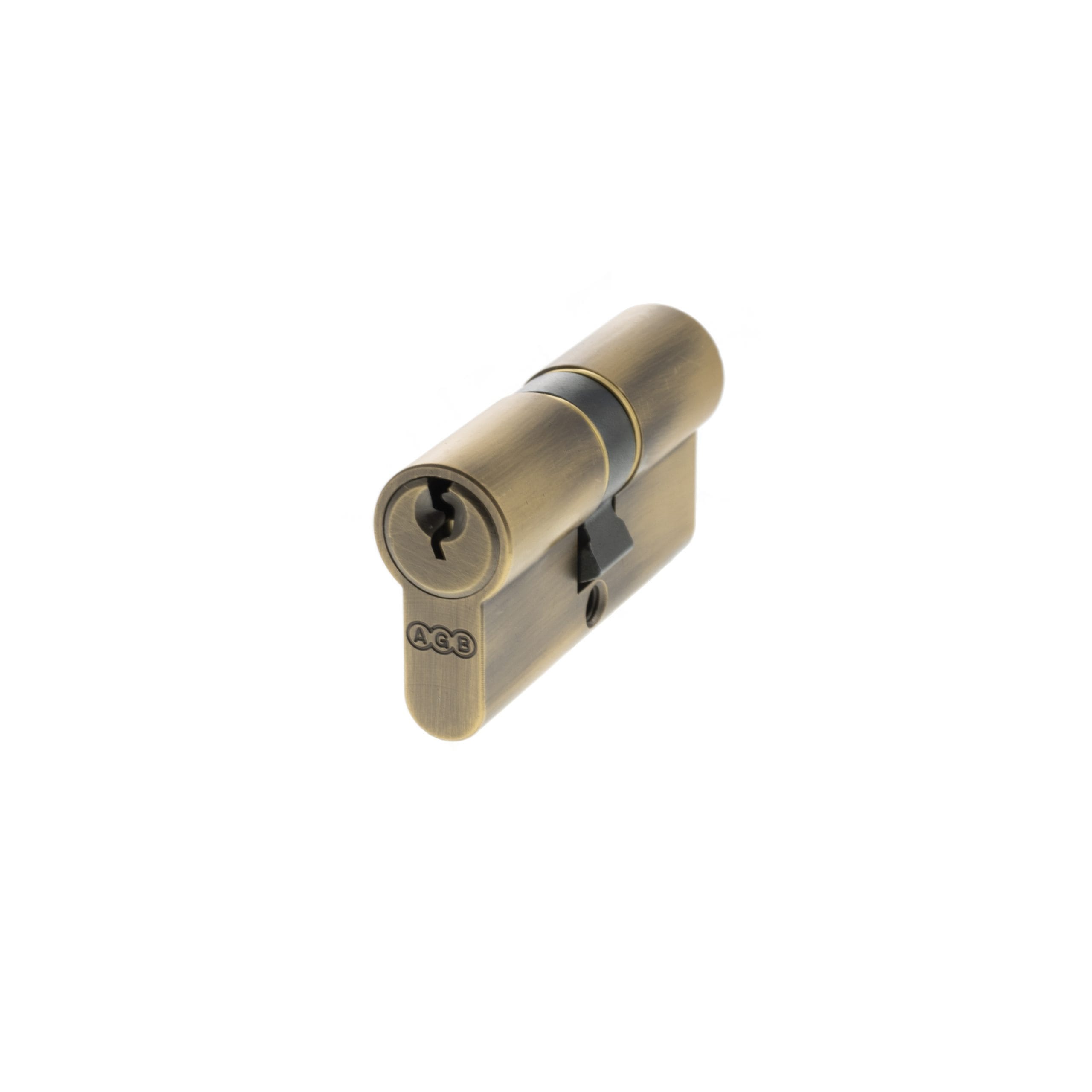 C603722525KA AGB Euro Profile 5 Pin Double Cylinder Keyed Alike 30-30mm (60mm) - Matt Antique Brass