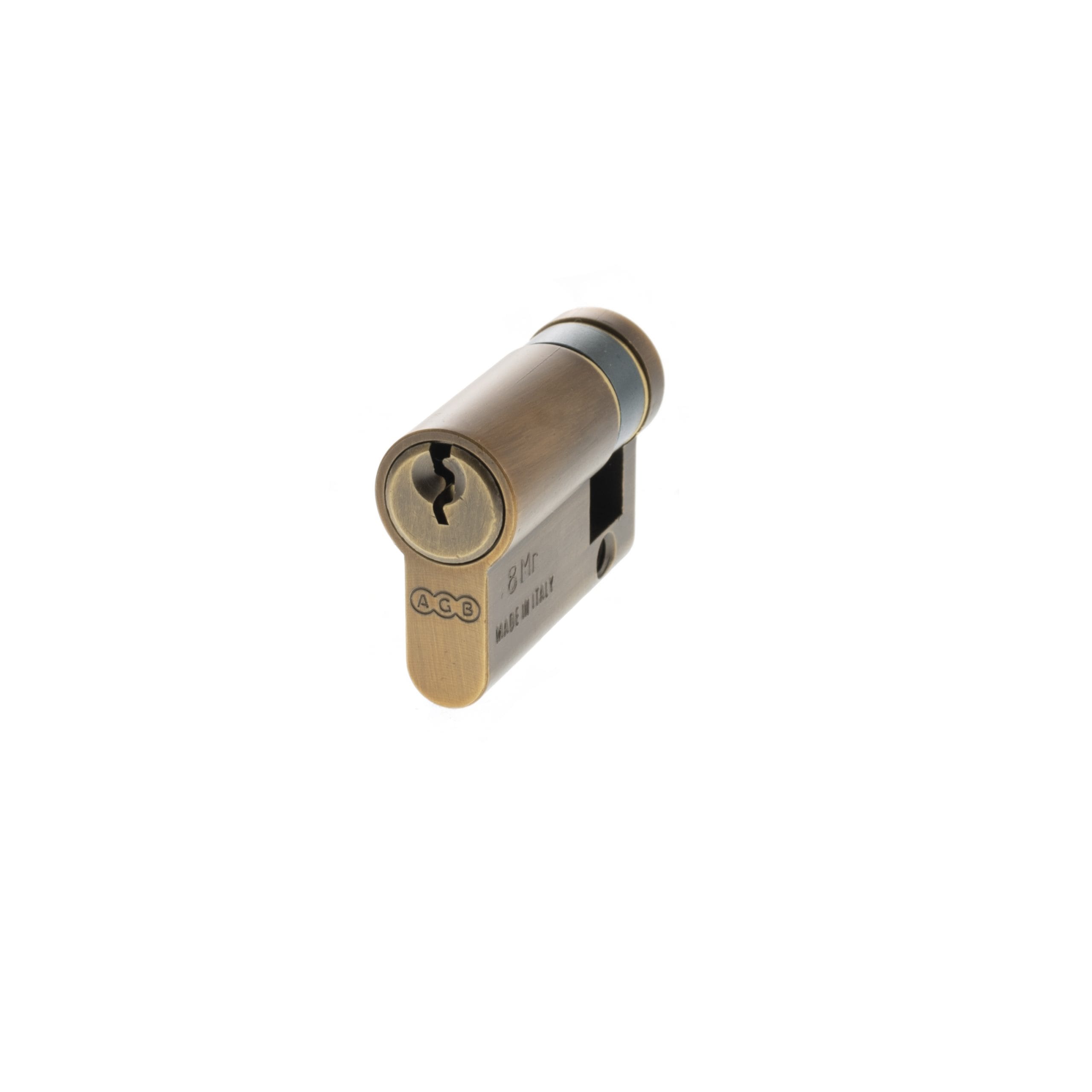 C630720530 AGB Euro Profile 5 Pin Single Cylinder 35-10mm (45mm) - Matt Antique Brass