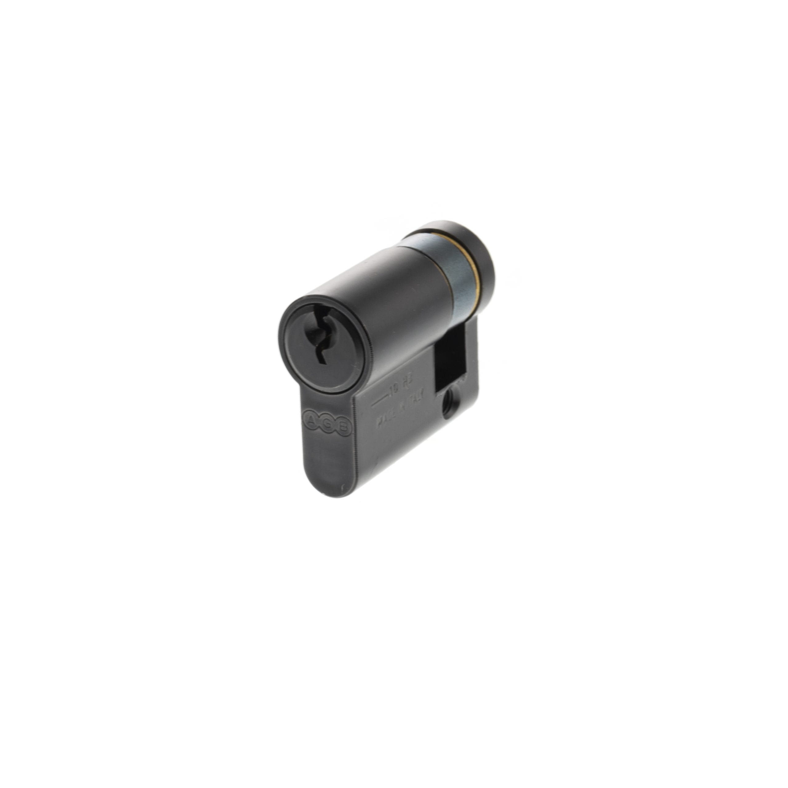 C630840525 AGB Euro Profile 5 Pin Single Cylinder 30-10mm (40mm) - Matt Black