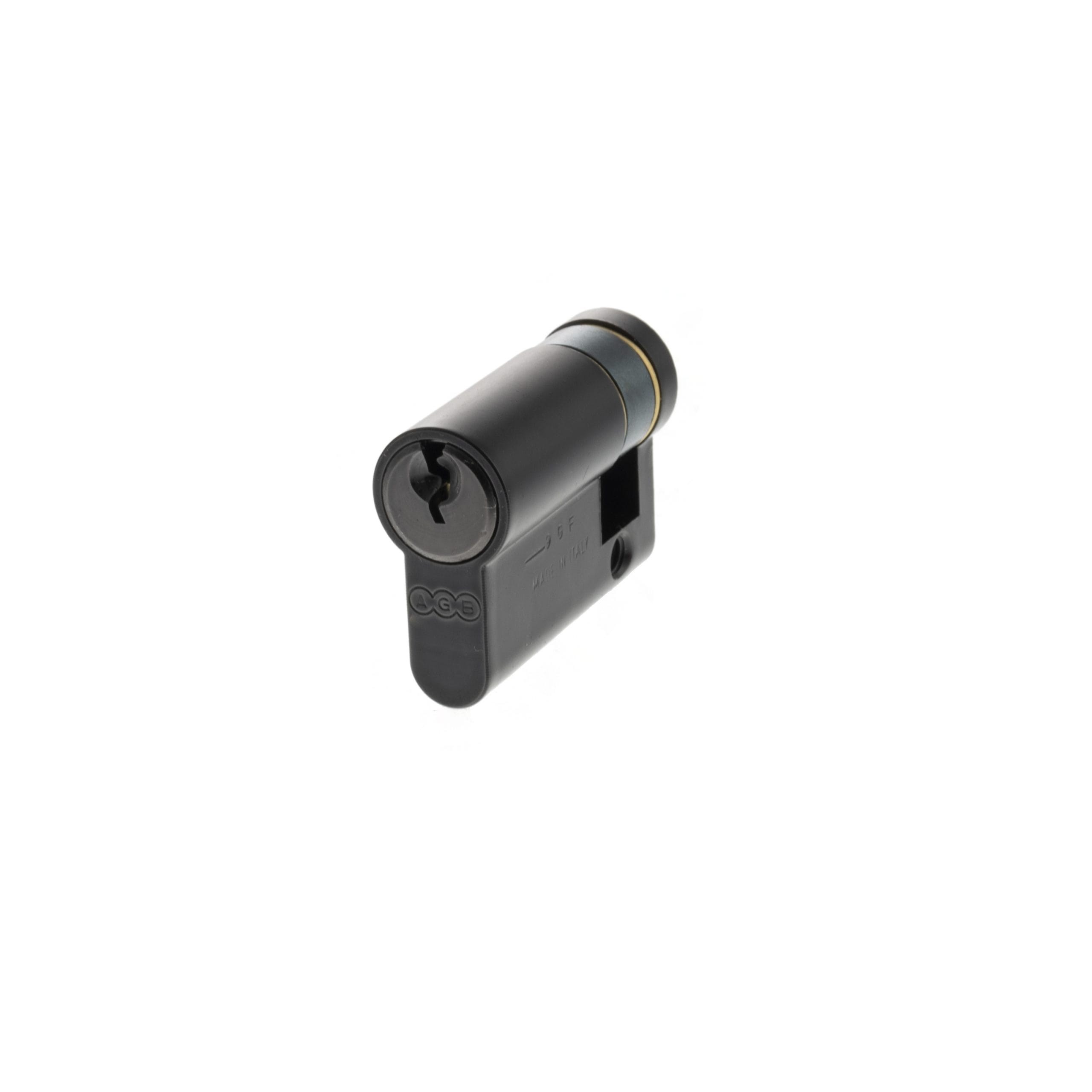C630840530 AGB Euro Profile 5 Pin Single Cylinder 35-10mm (45mm) - Matt Black
