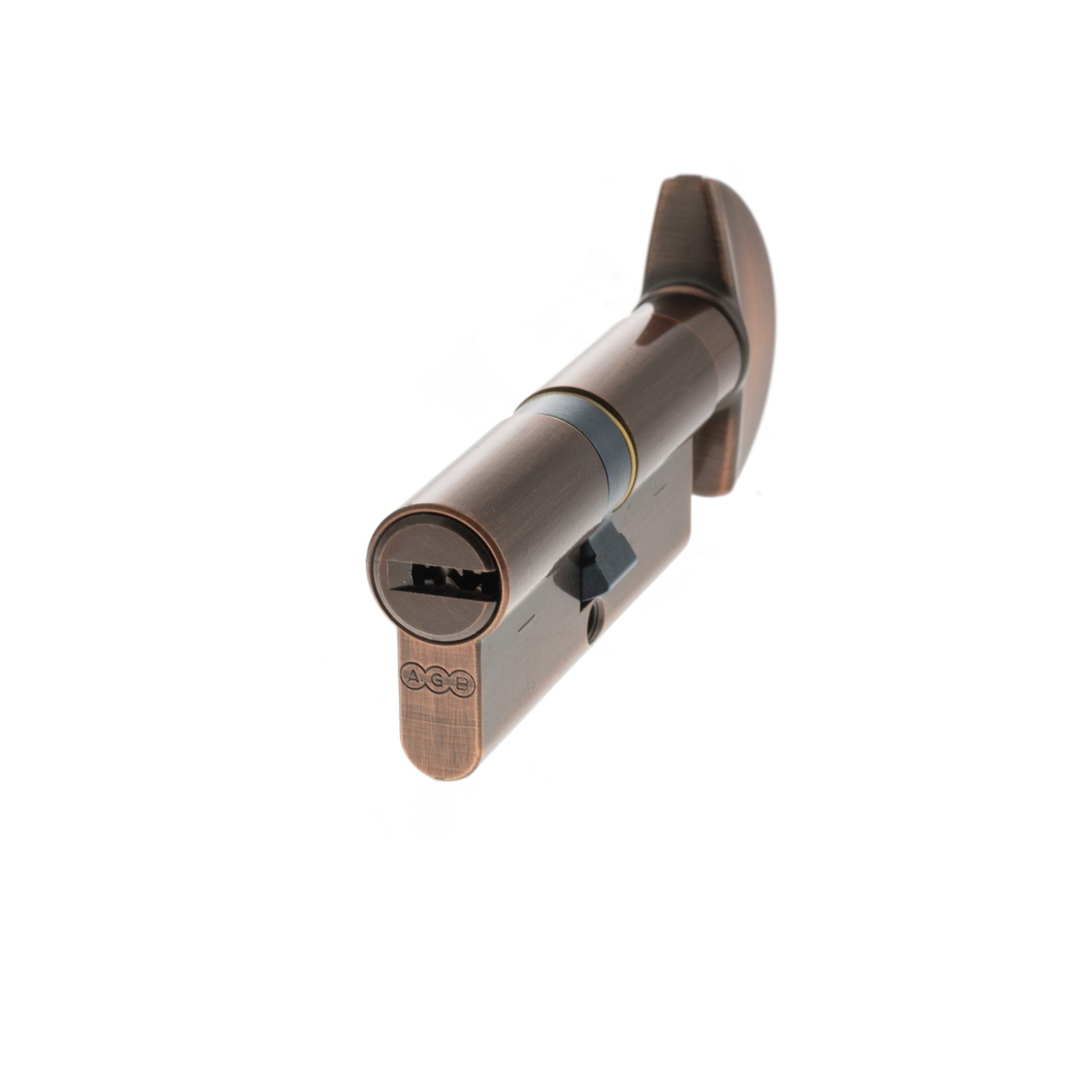 CA20023030 AGB Euro Profile 15 Pin Cylinder Key to Turn 35-35mm (70mm) - Copper