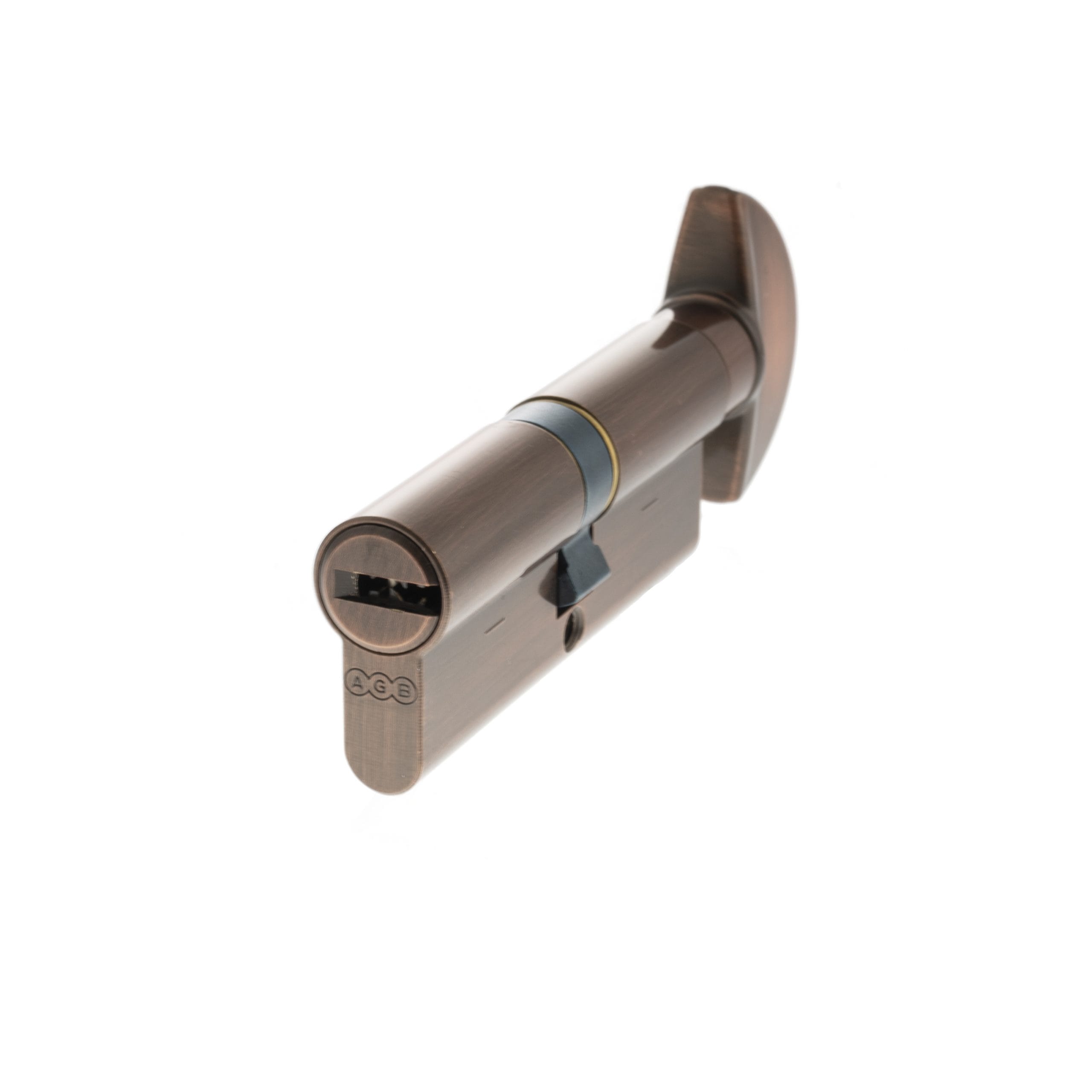 CA20023535 AGB Euro Profile 15 Pin Cylinder Key to Turn 40-40mm (80mm) - Copper