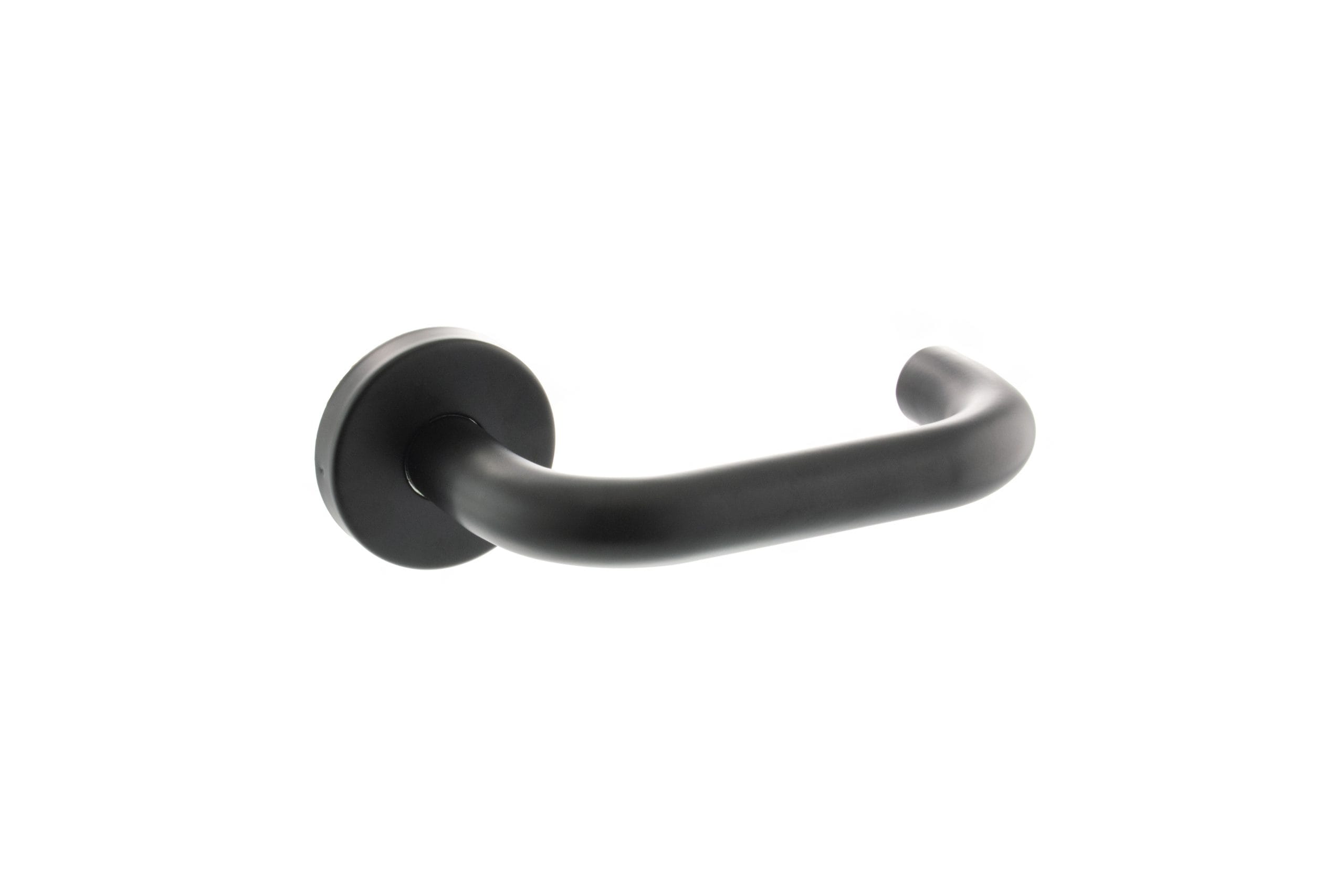 ALRTDMB Atlantic Return To Door Lever Door Handle - Matt Black
