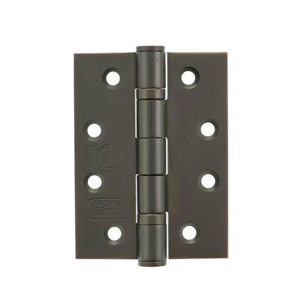 AH1433AC Atlantic Ball Bearing Hinges Grade 13 Fire Rated 4" x 3" x 3mm - Antique Copper