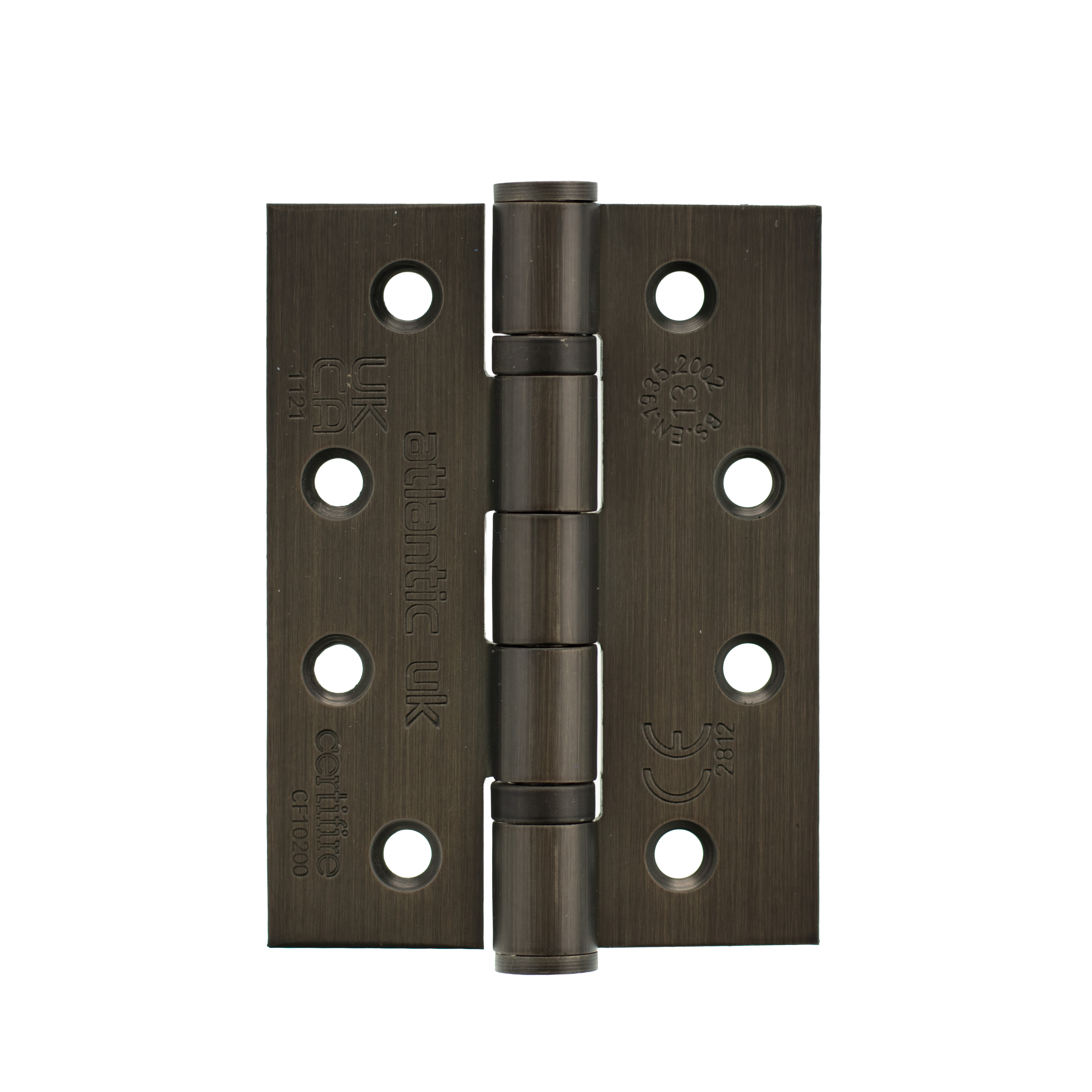 AH1433UB Atlantic Ball Bearing Hinges Grade 13 Fire Rated 4" x 3" x 3mm - Urban Bronze