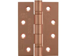 AH1433USC Atlantic Ball Bearing Hinges Grade 13 Fire Rated 4" x 3" x 3mm - Urban Satin Copper
