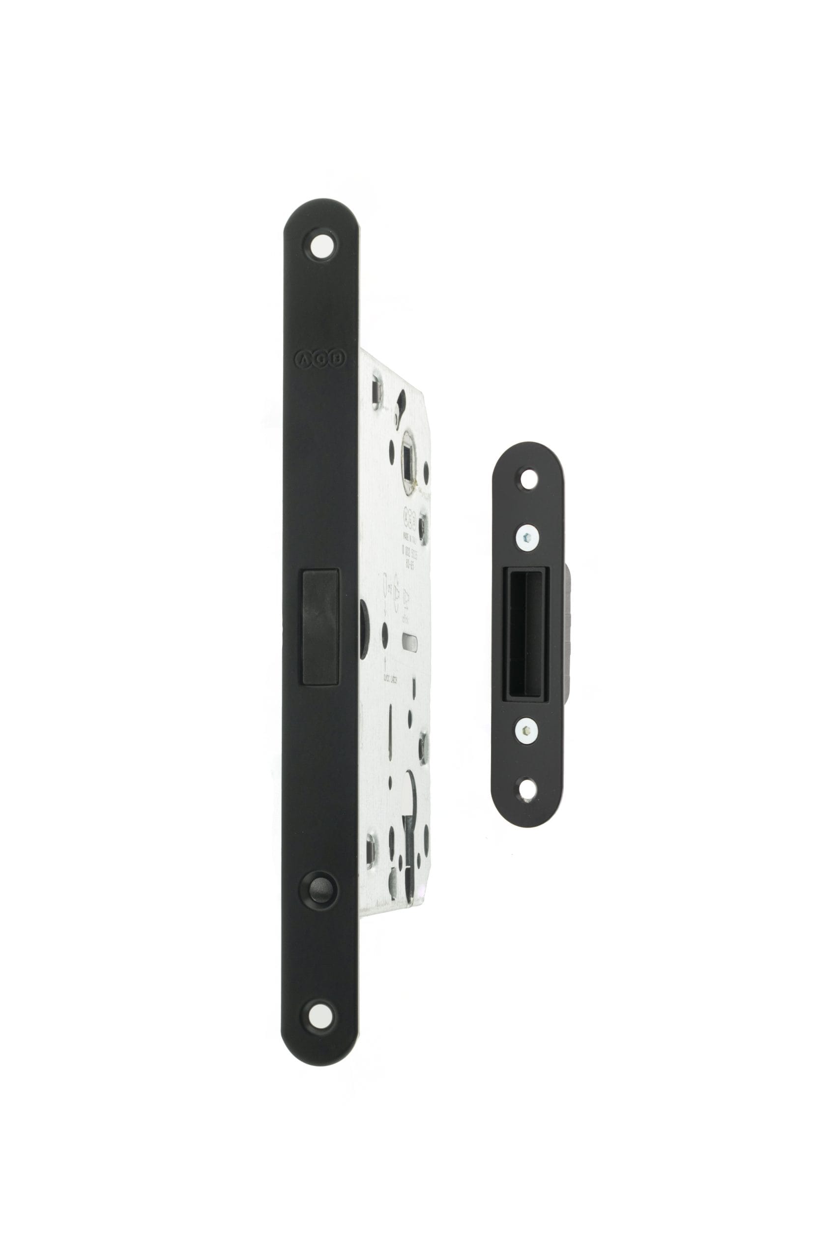 AGB2XTEMB AGB Polaris 2XT Magnetic Euro Profile Sashlock 60mm backset - Matt Black