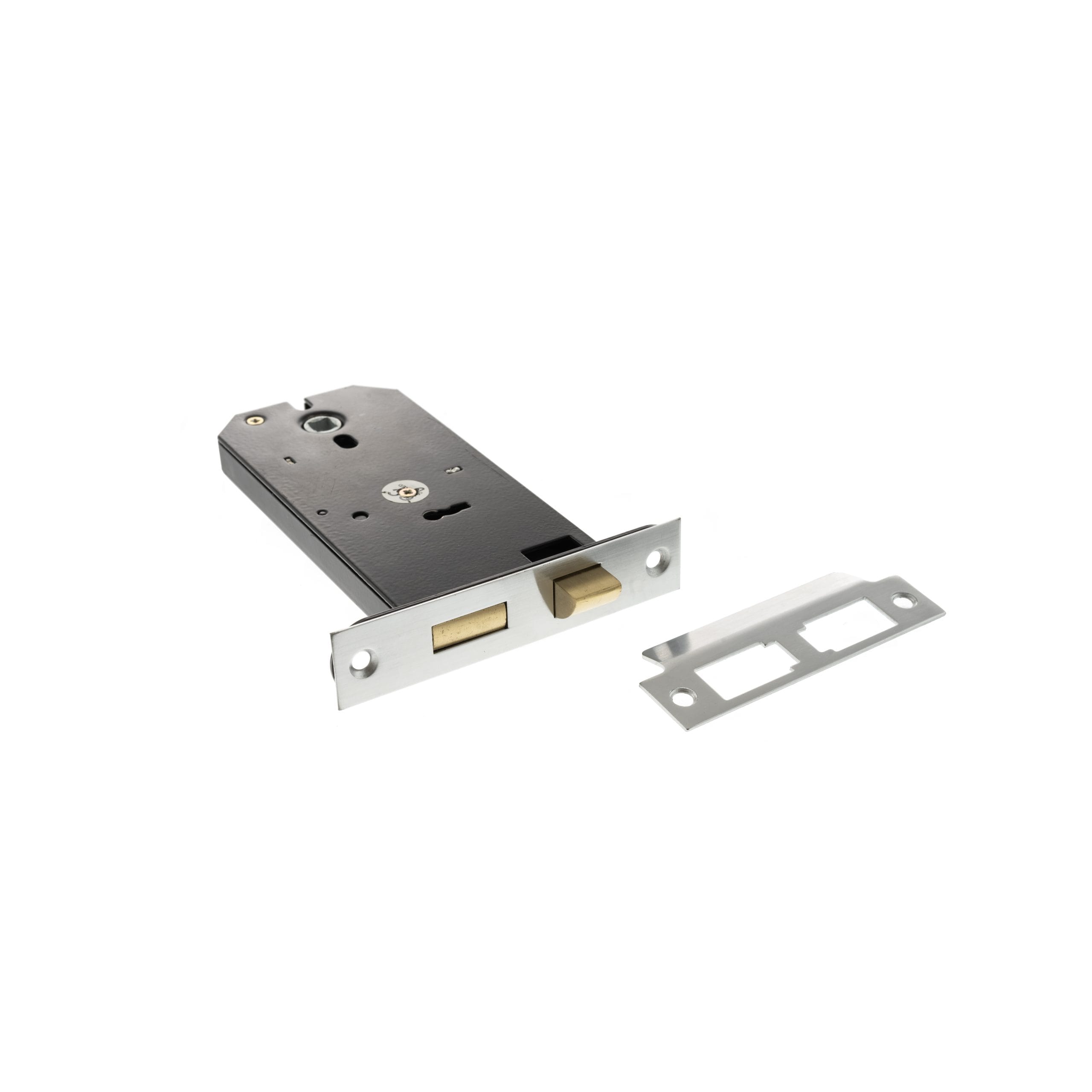 ALKHZSSC Atlantic Horizontal 3 Lever Sashlock 6" - Satin Chrome
