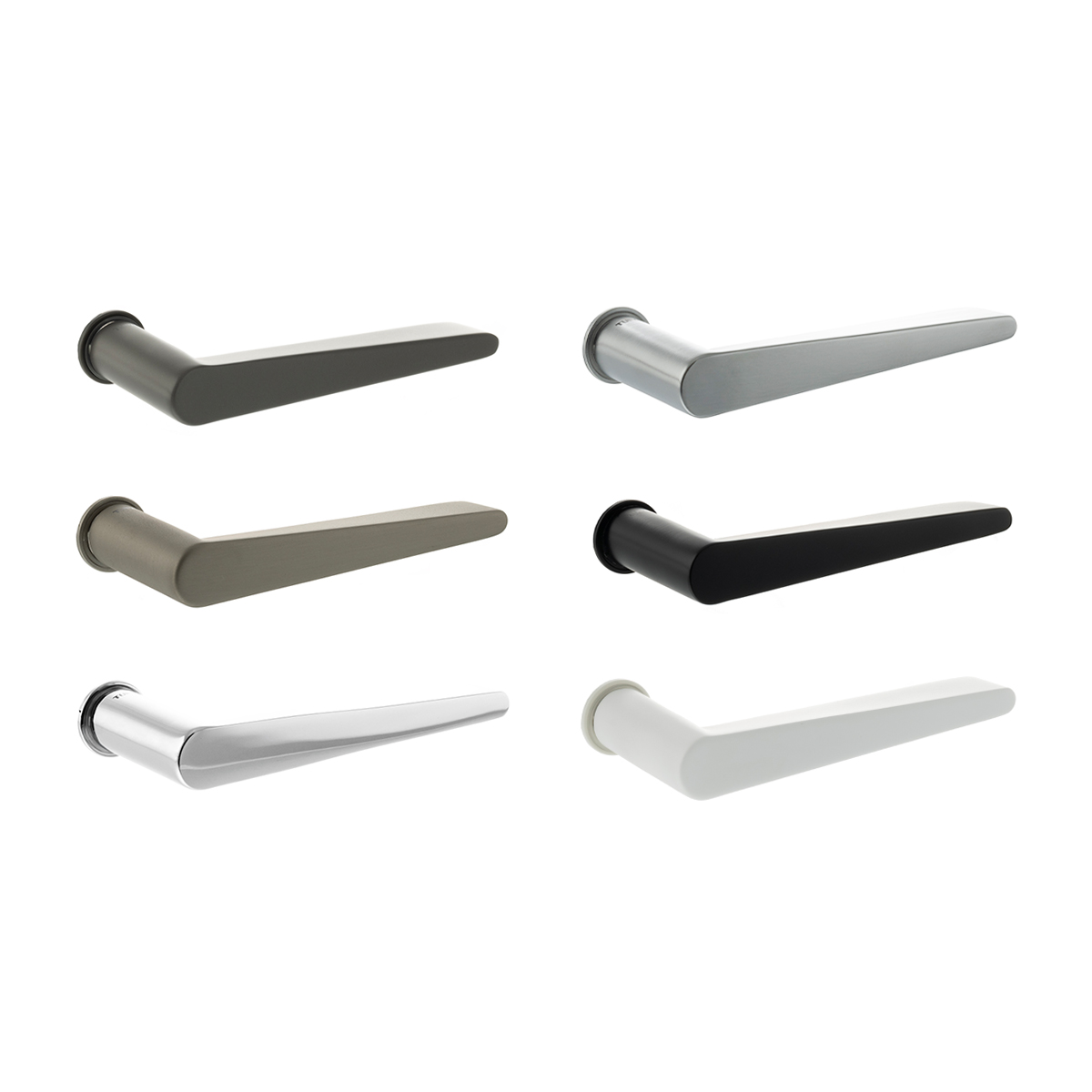 T1967CR(finish) Tupai Rapido 5S Line Torrao Lever Door Handle on Concealed Round Rose - Available in 6 finishes