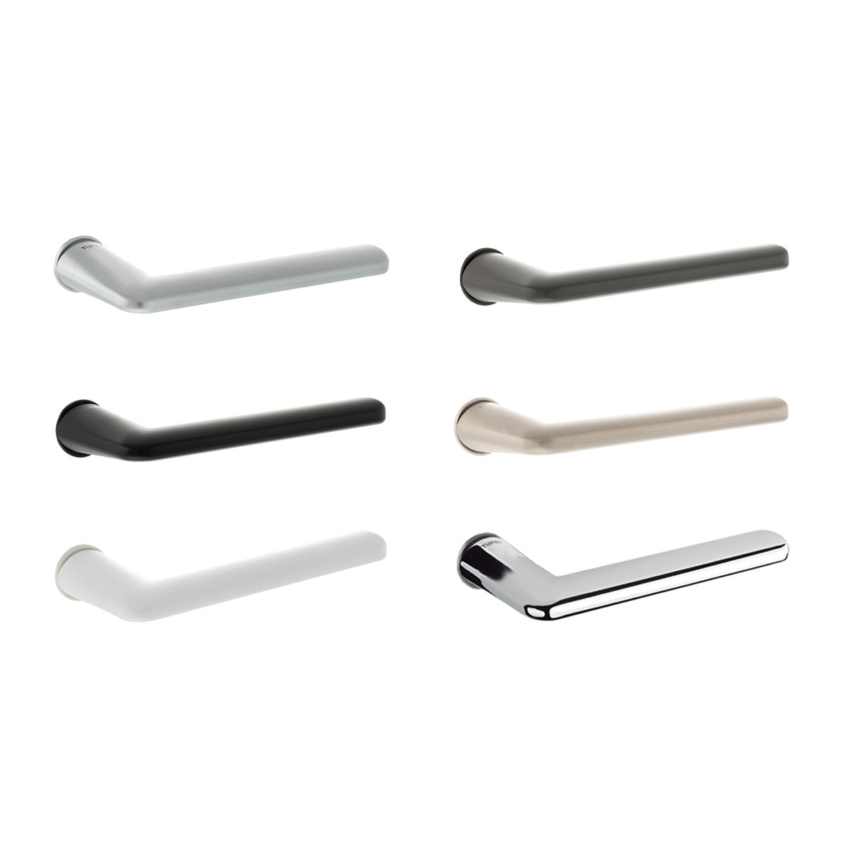 T3098CR(finish) Tupai Rapido RetaLine Tavira Lever Door Handle on Concealed Round Rose - Available in 6 finishes