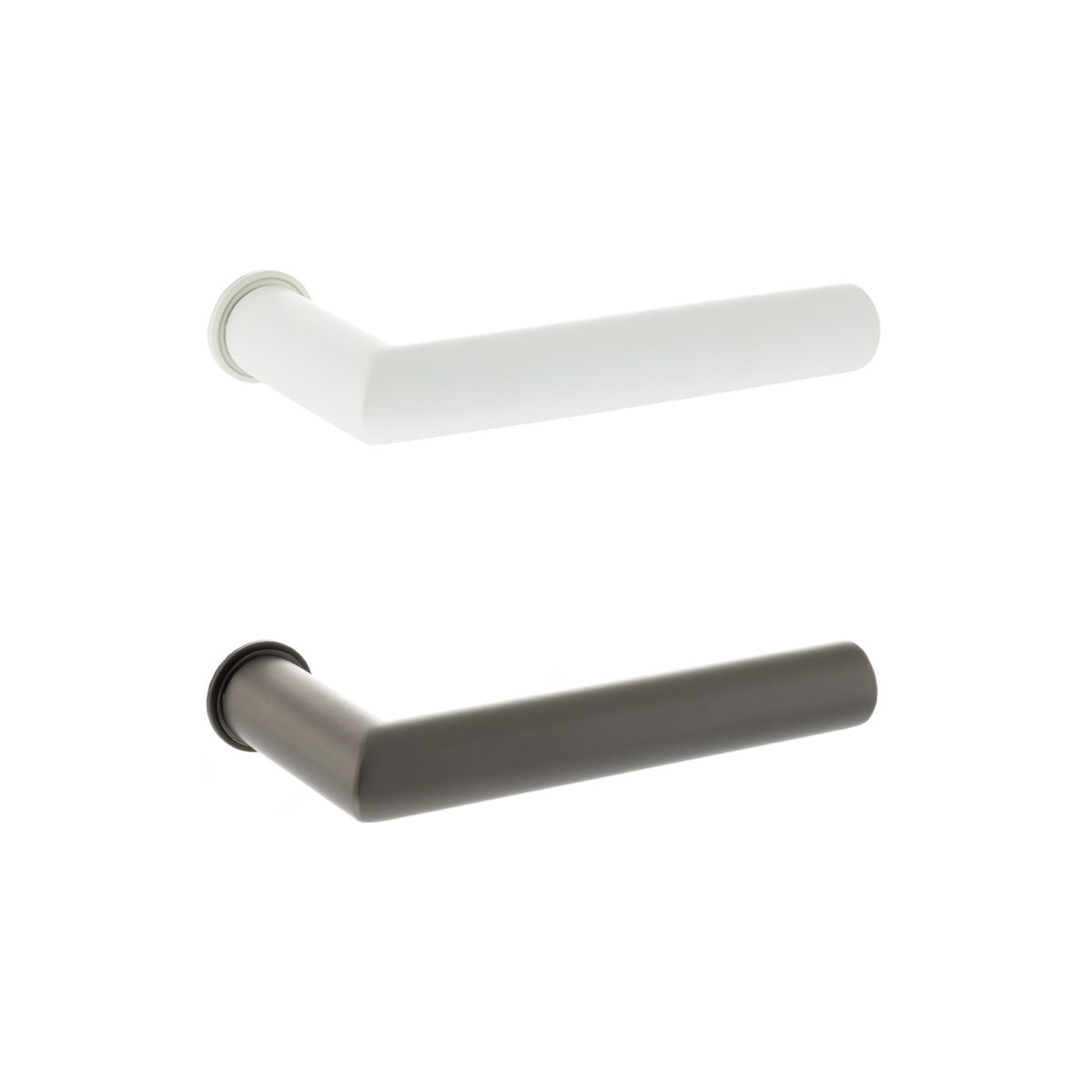 T4002CR(finish) Tupai 5S Line Covela Lever Door Handle on Concealed Round Rose - Available in 2 finishes