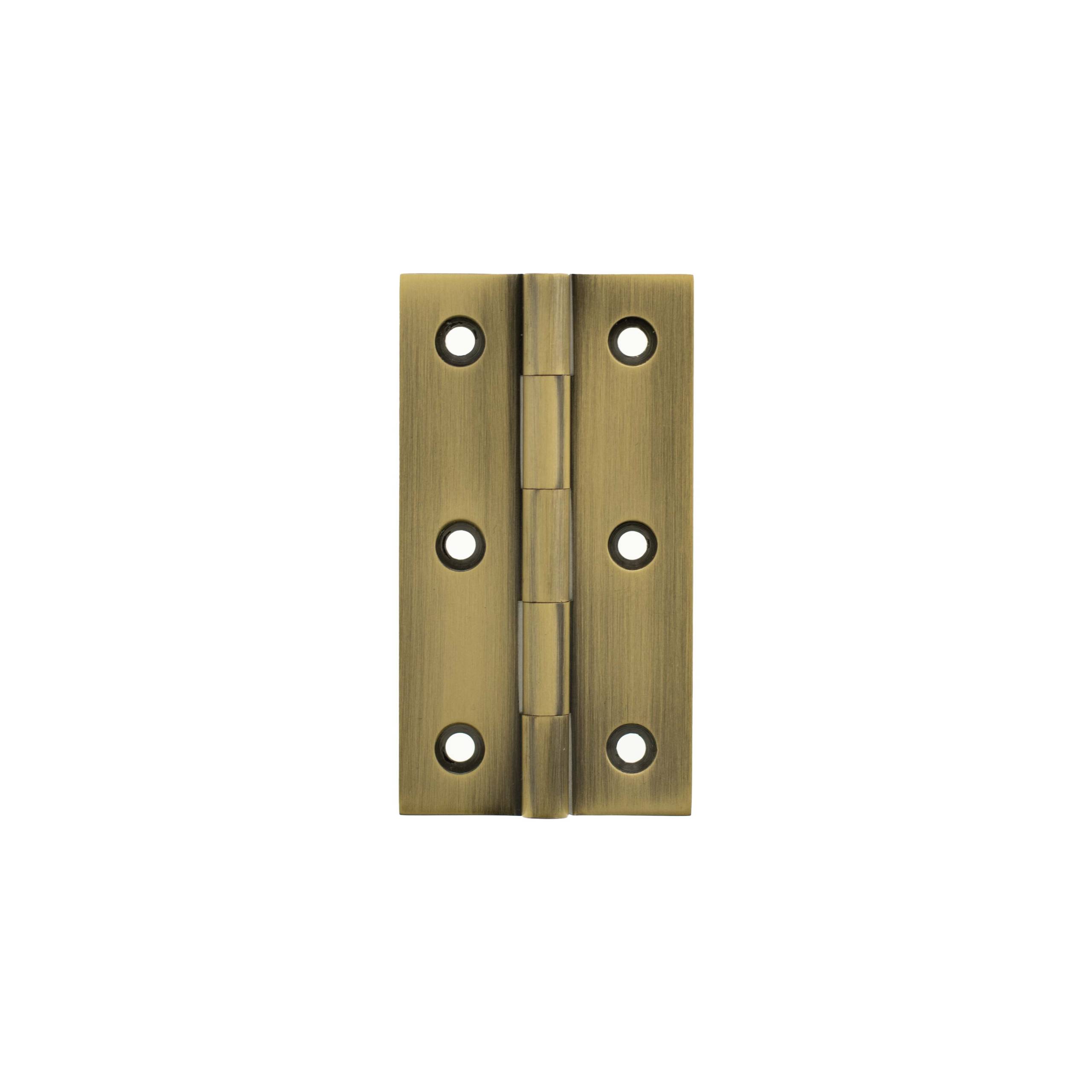 MHBH50UDB Millhouse Brass Cabinet Butt Hinges 50mm x 28mm x 2mm - Urban Dark Bronze