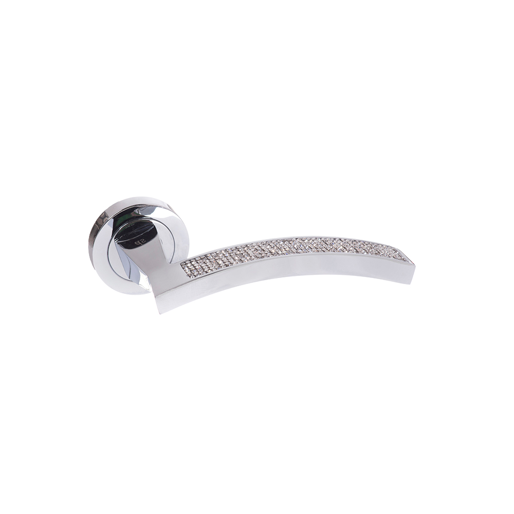 SPM167CRCP Senza Pari Crystal on Round Rose