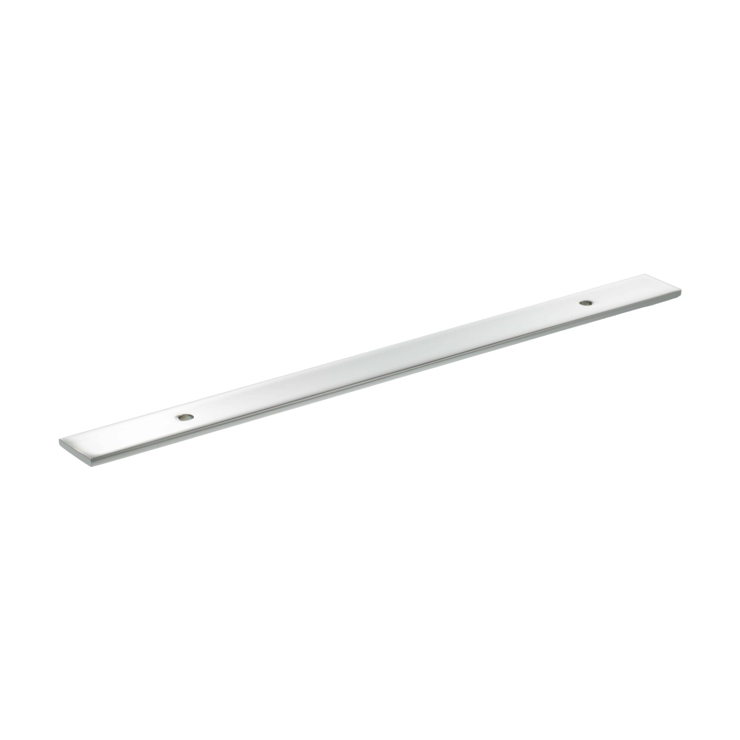 MHCBW160PC Millhouse Brass Long Wide Cabinet Handle Backplate 160mm - Polished Chrome
