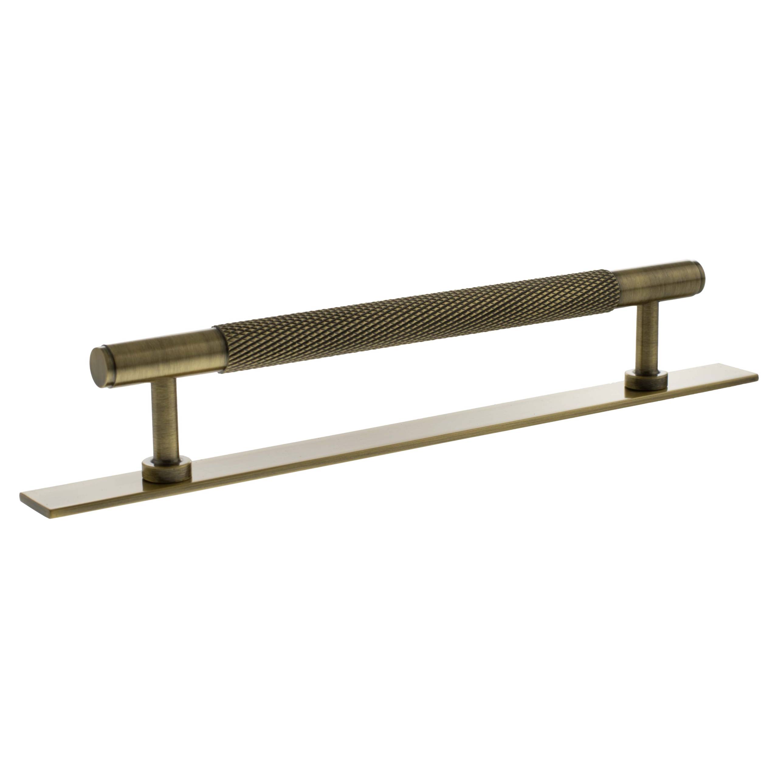 Cabinet Pull Handle on Backplate