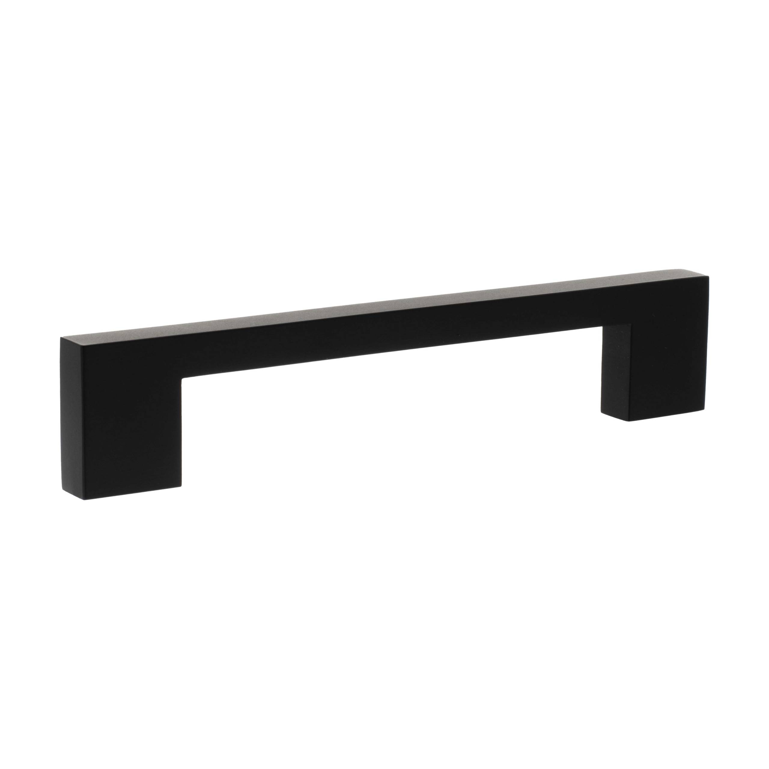 Millhouse Brass Empire Slim Cabinet Pull Handle 128mm - Matt Black
