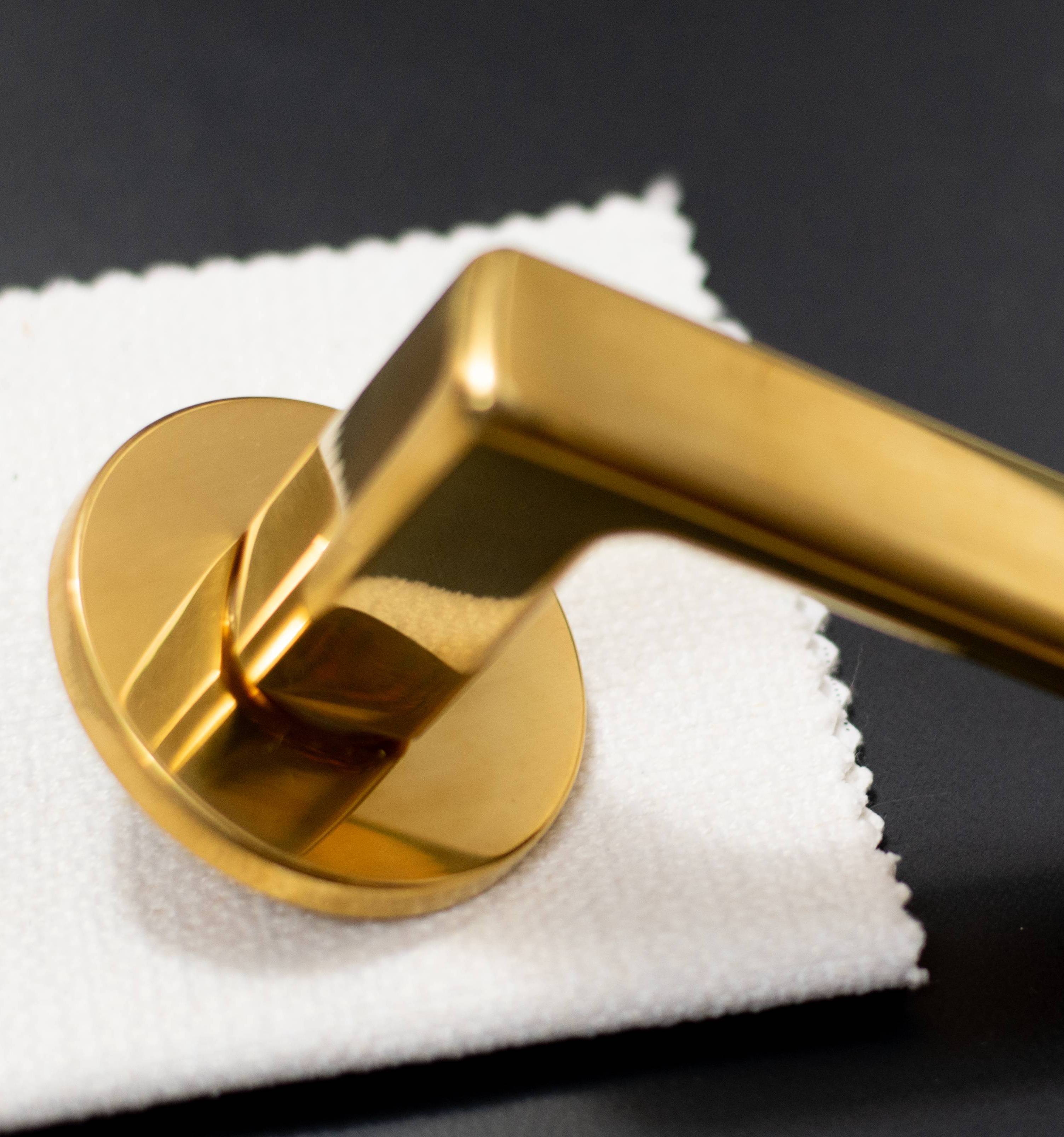 Lever on Round Rose