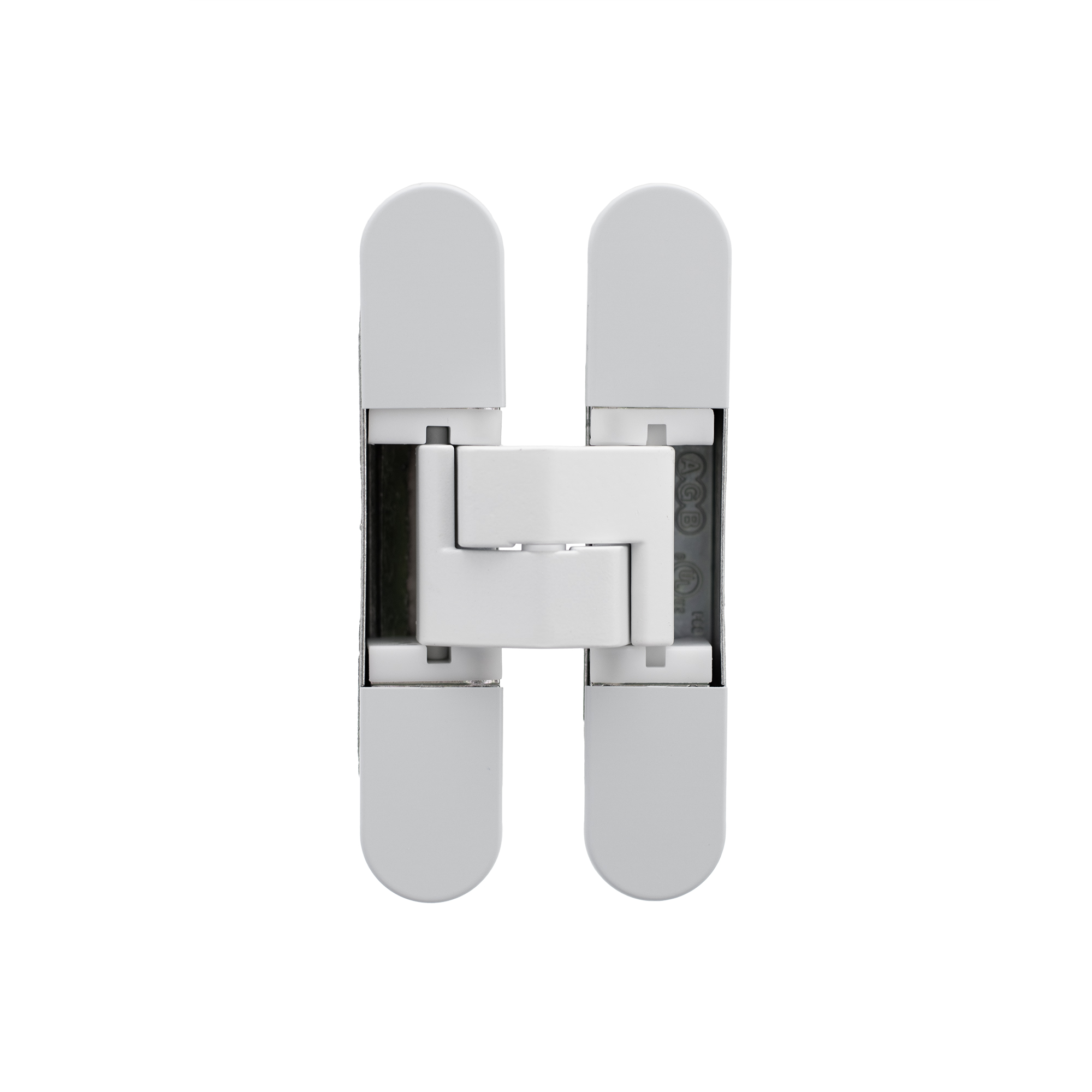 AGBH32HDWH AGB Eclipse 3.2 Heavy Duty Adjustable Concealed Hinge 80KG Capacity - White