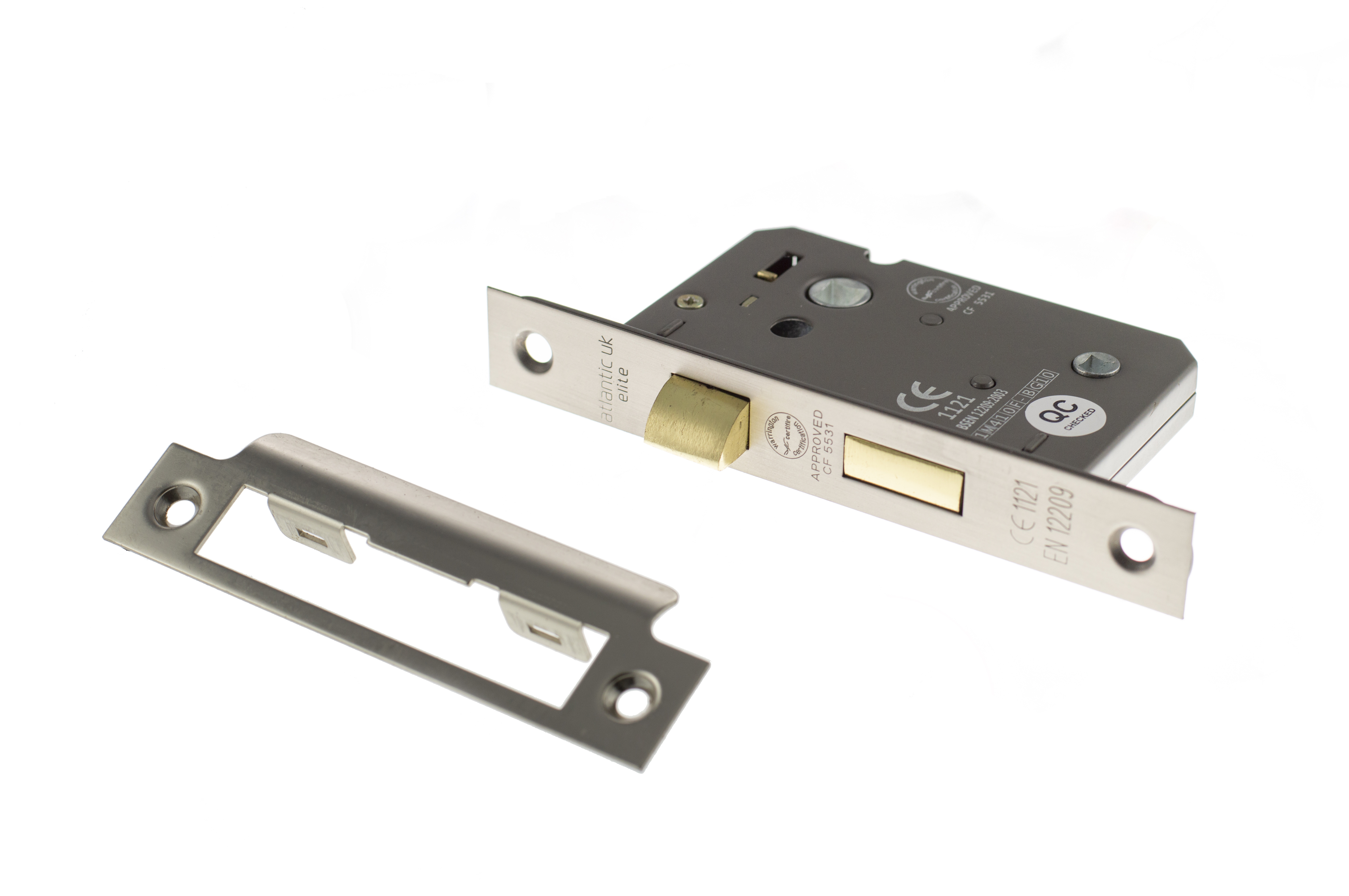 ALKBATH25MBN Atlantic Bathroom Lock [CE] 2.5" - Matt Gun Metal