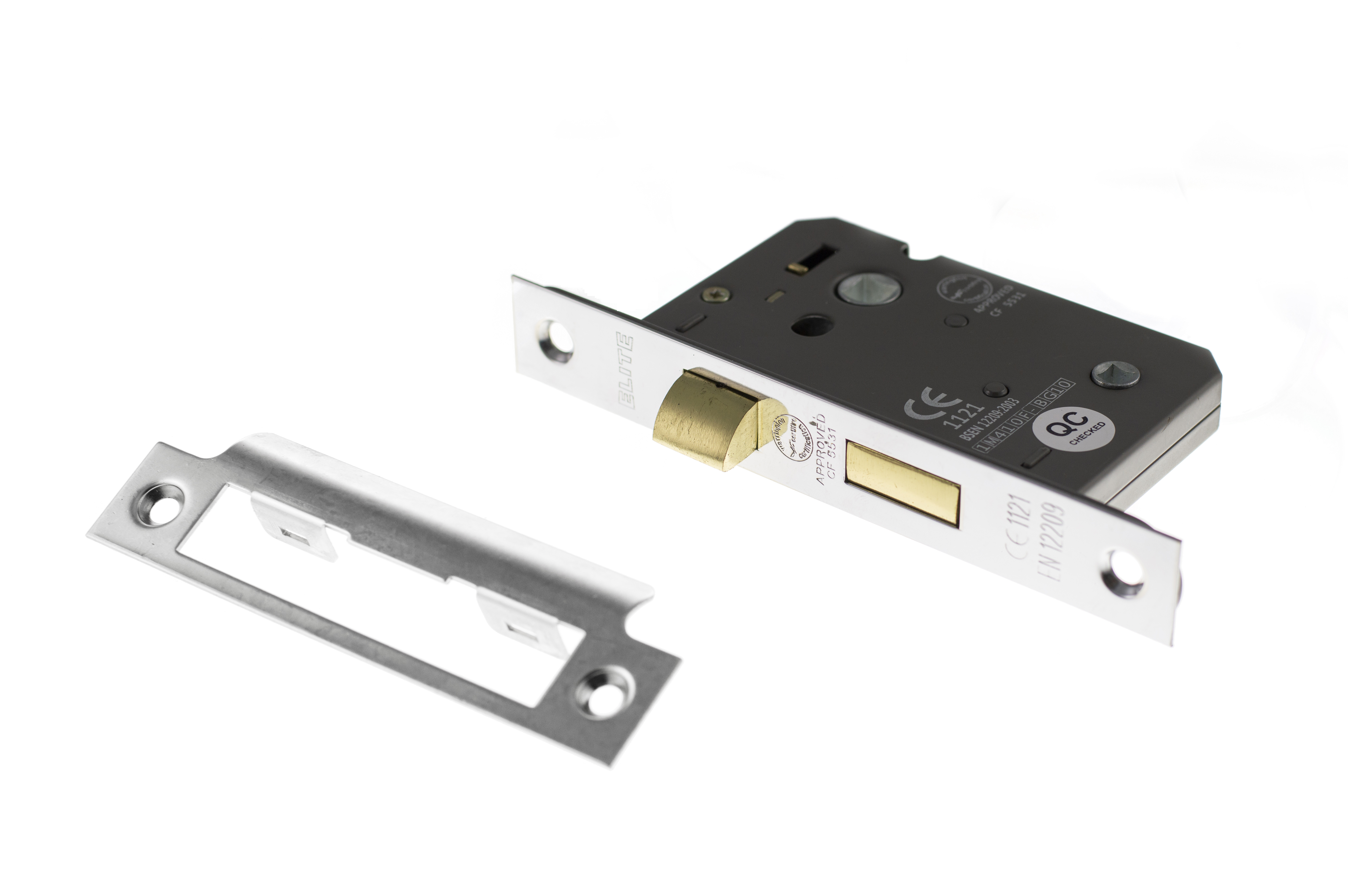 ALKBATH25PC Atlantic Bathroom Lock [CE] 2.5" - Polished Chrome