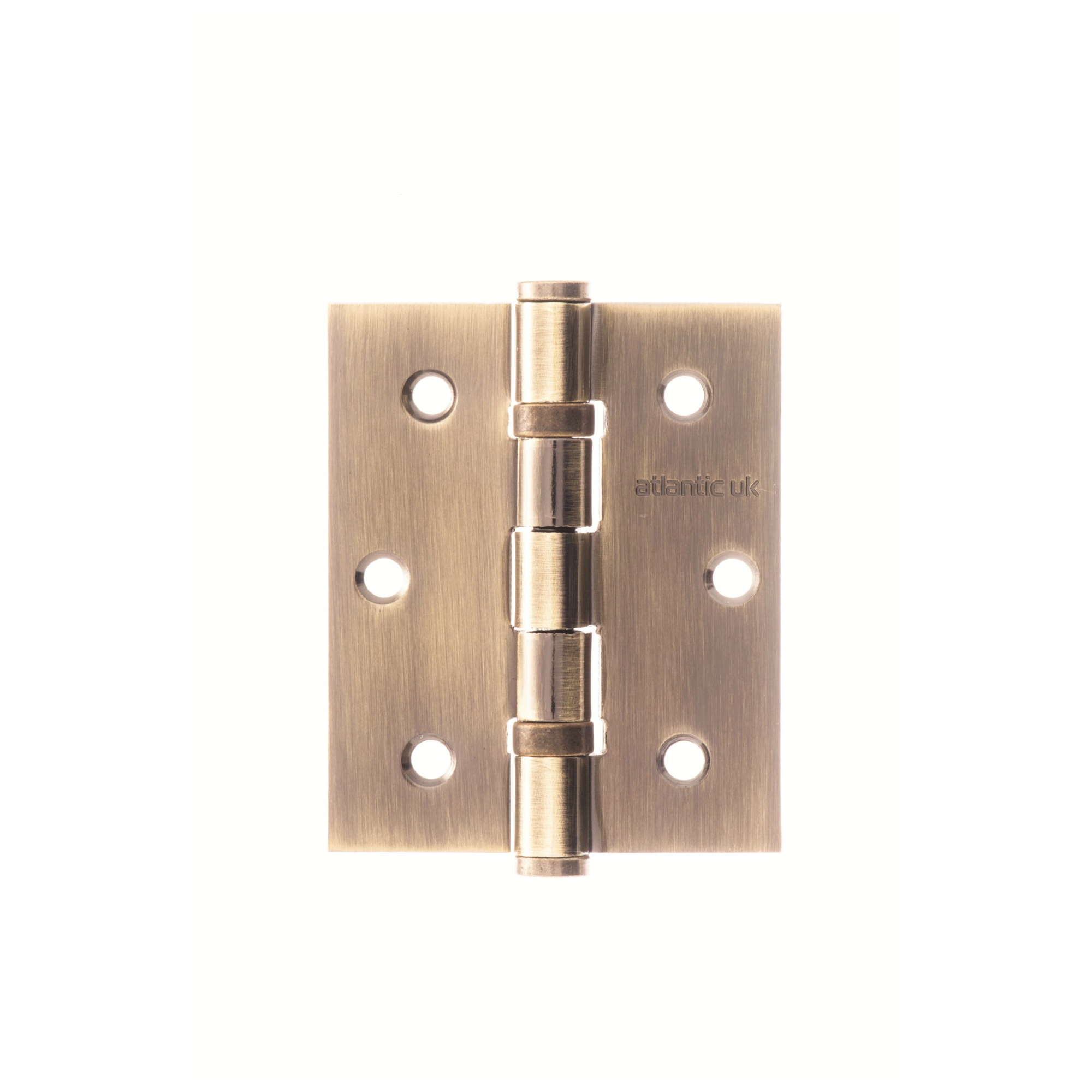 A2HB32525AB Atlantic Ball Bearing Hinges 3" x 2.5" x 2.5mm - Antique Brass