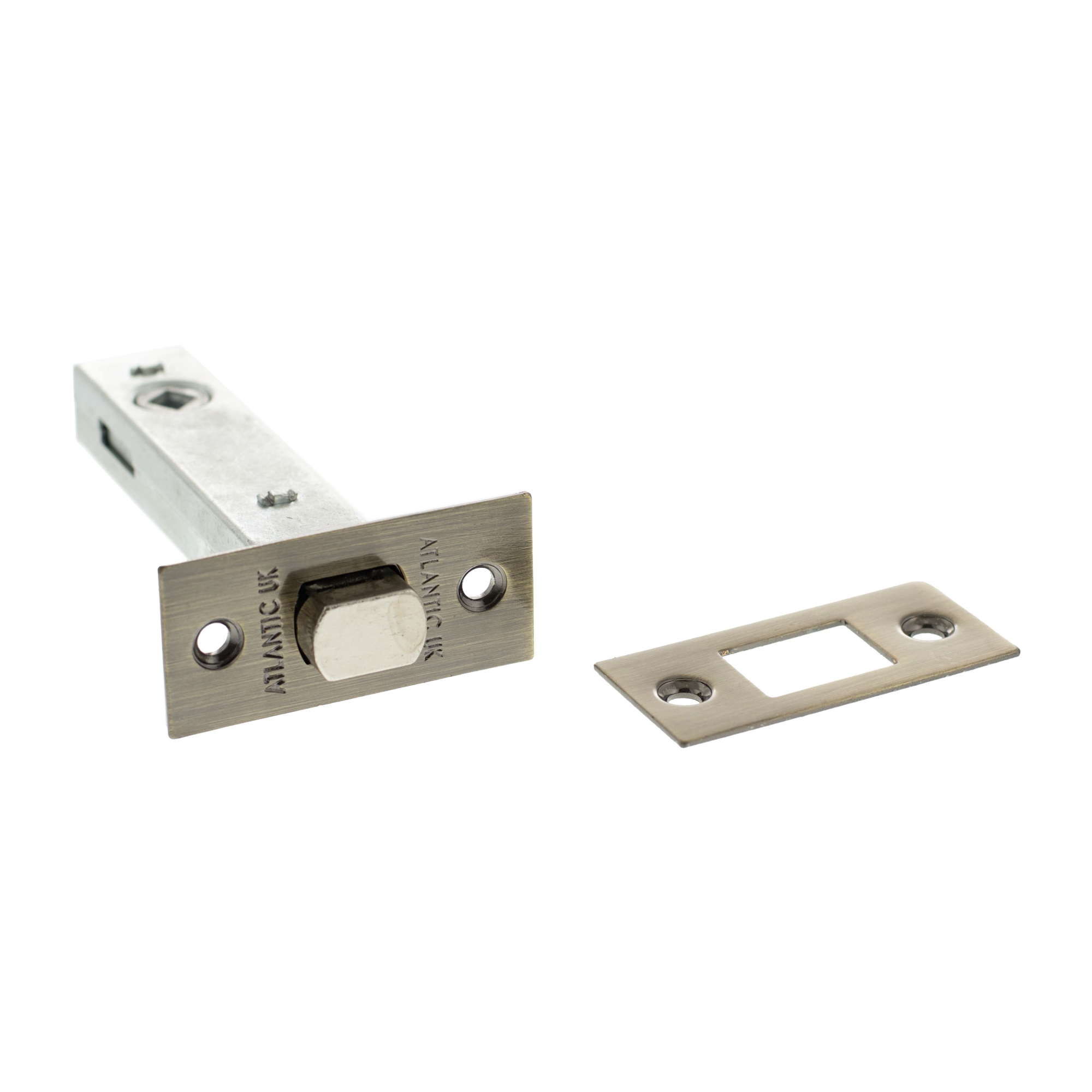 ADB4AB Atlantic Tubular Deadbolt 4" - Antique Brass