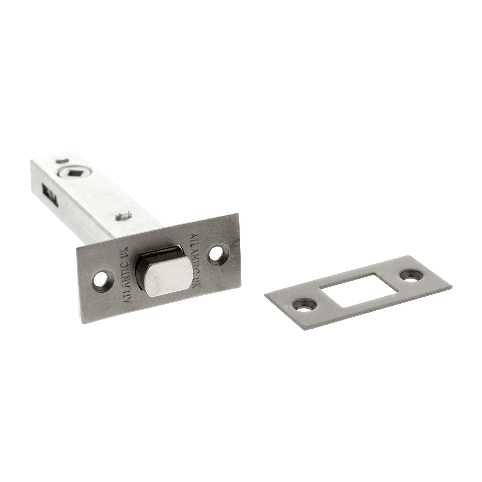 ADB4DS Atlantic Tubular Deadbolt 4" - Distressed Silver