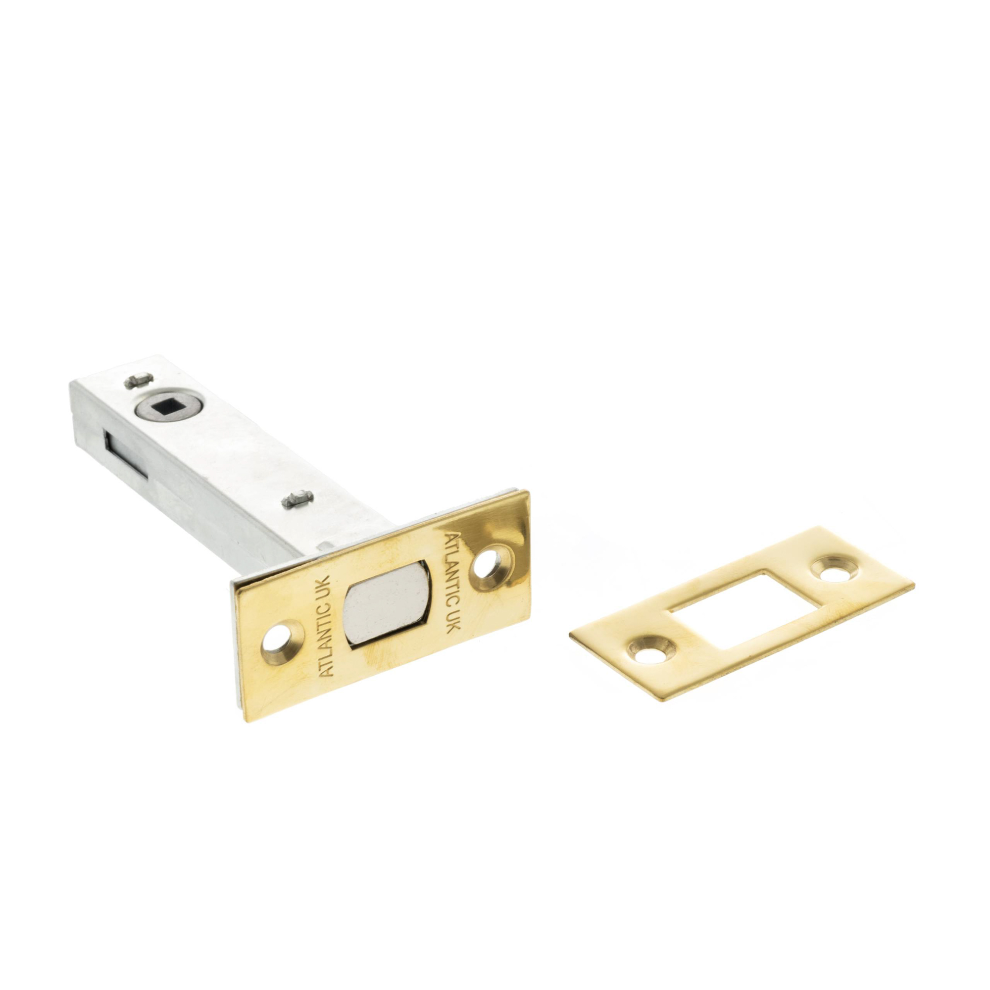ADB4RB Atlantic Tubular Deadbolt 4" - Unlacquered Brass
