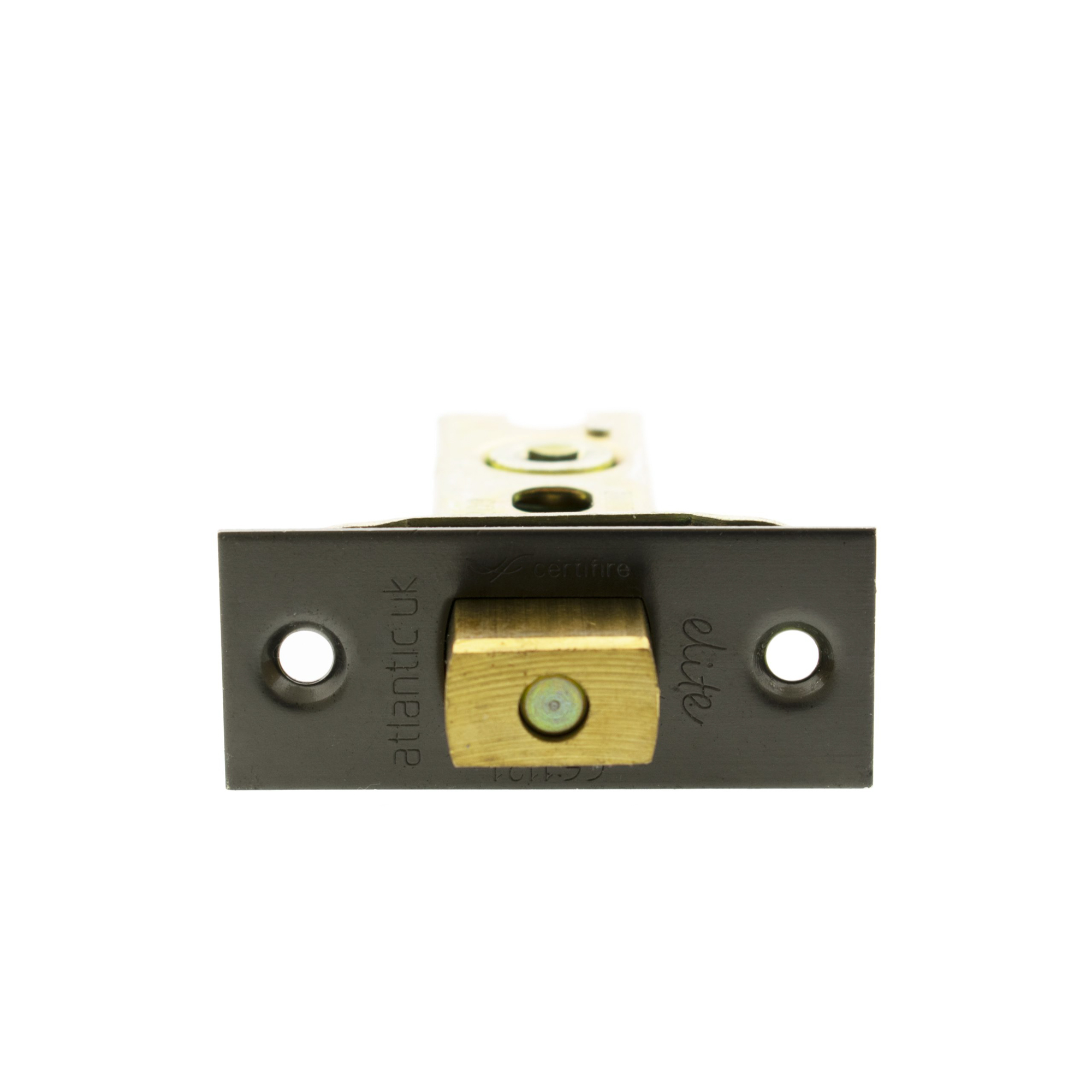 ADBCE3BN Atlantic Fire-Rated CE Marked Bolt Through Heavy Duty Tubular Deadbolt 3" - Black Nickel