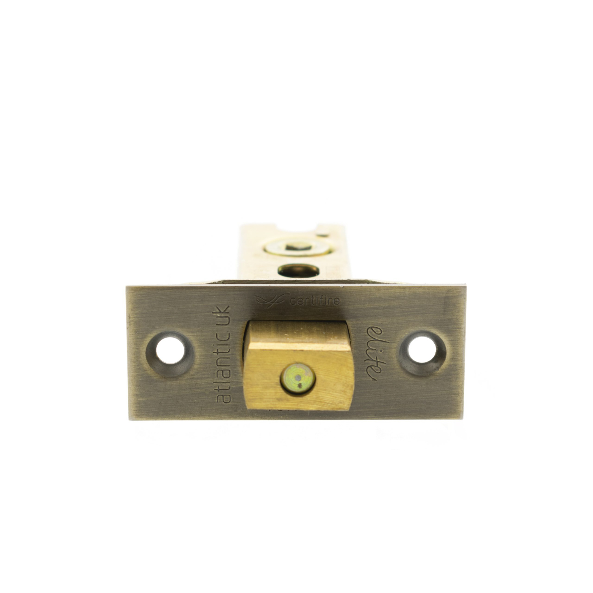 ADBCE3MAB Atlantic Fire-Rated CE Marked Bolt Through Heavy Duty Tubular Deadbolt 3" - Matt Antique Brass