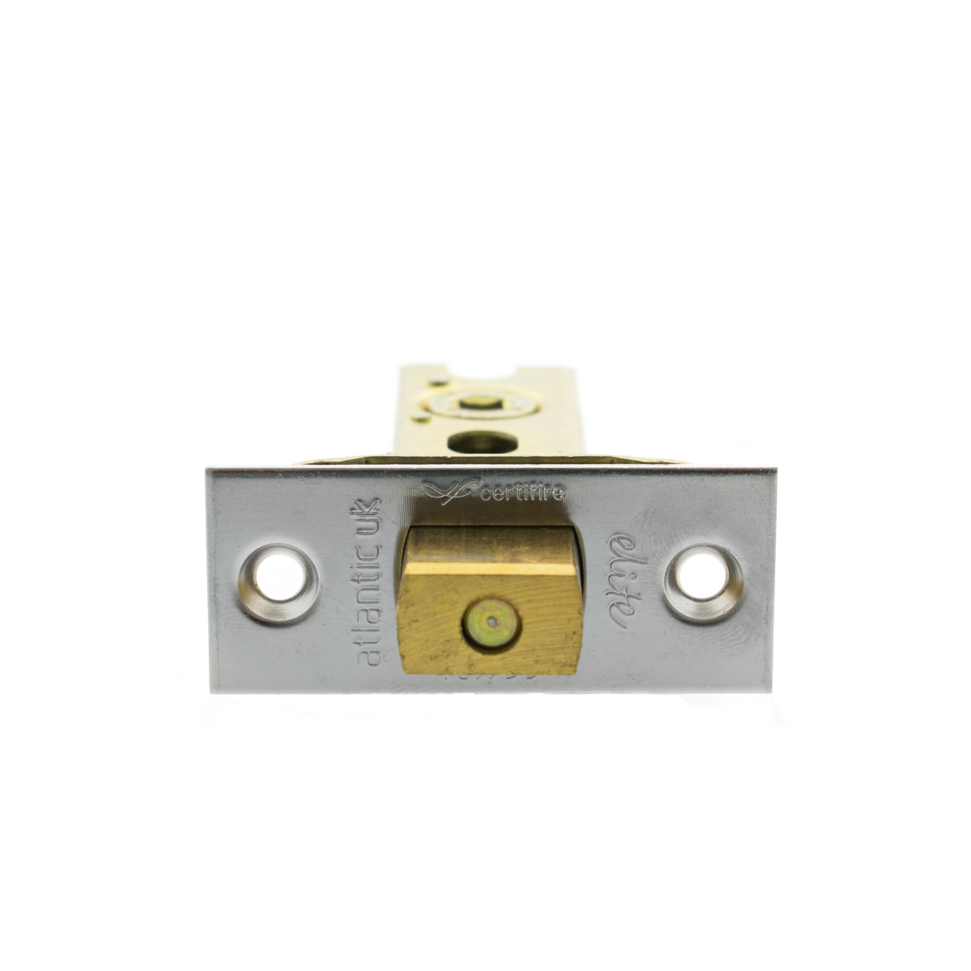 ADBCE3PC Atlantic Fire-Rated CE Marked Bolt Through Heavy Duty Tubular Deadbolt 3" - Polished Chrome