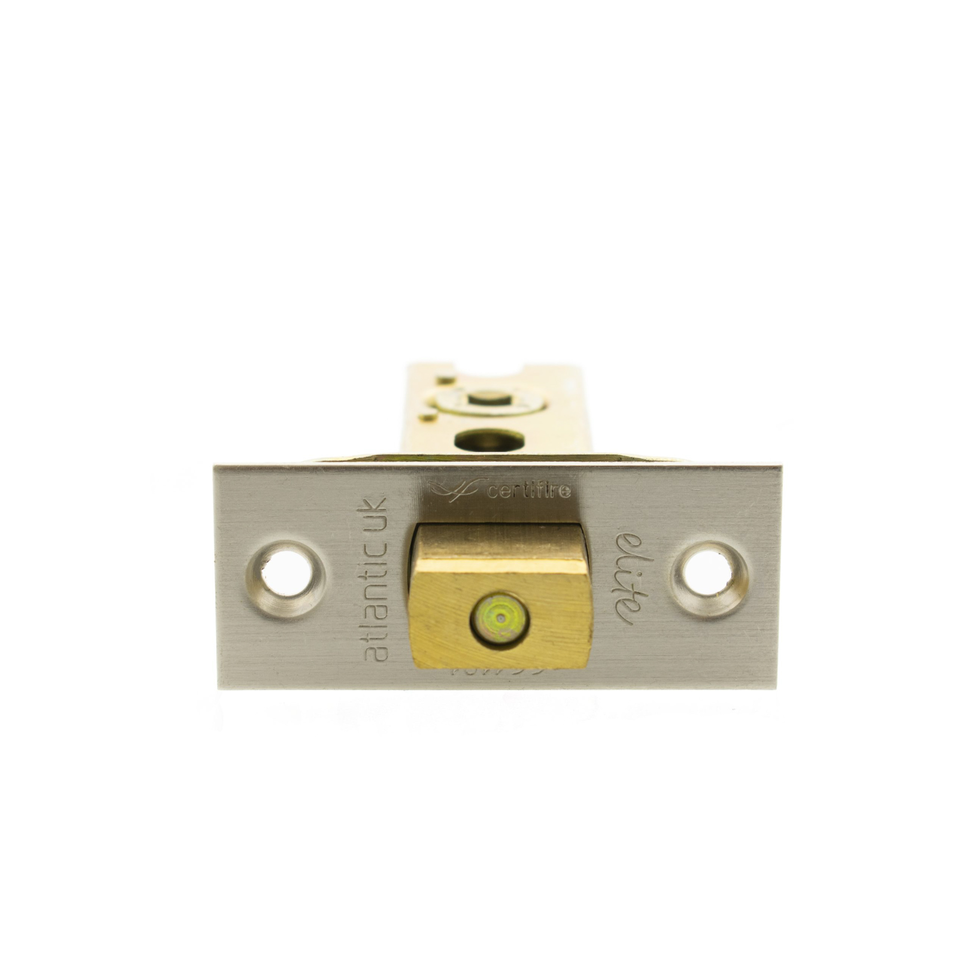 ADBCE3SN Atlantic Fire-Rated CE Marked Bolt Through Heavy Duty Tubular Deadbolt 3" - Satin Nickel