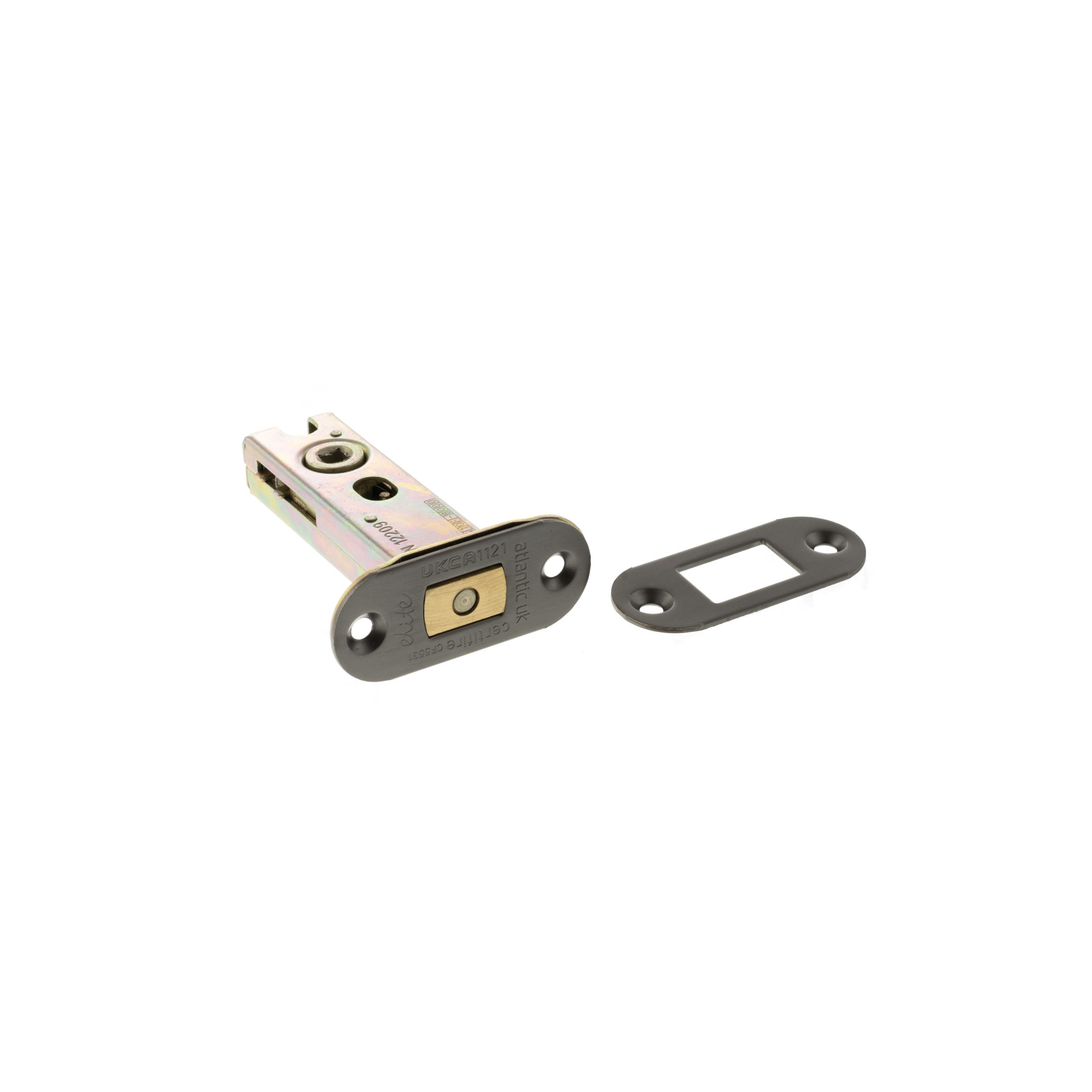 ADBRCE3MBN Atlantic Radius Fire-Rated CE Marked Bolt Through Tubular Deadbolt 3" - Matt Gun Metal