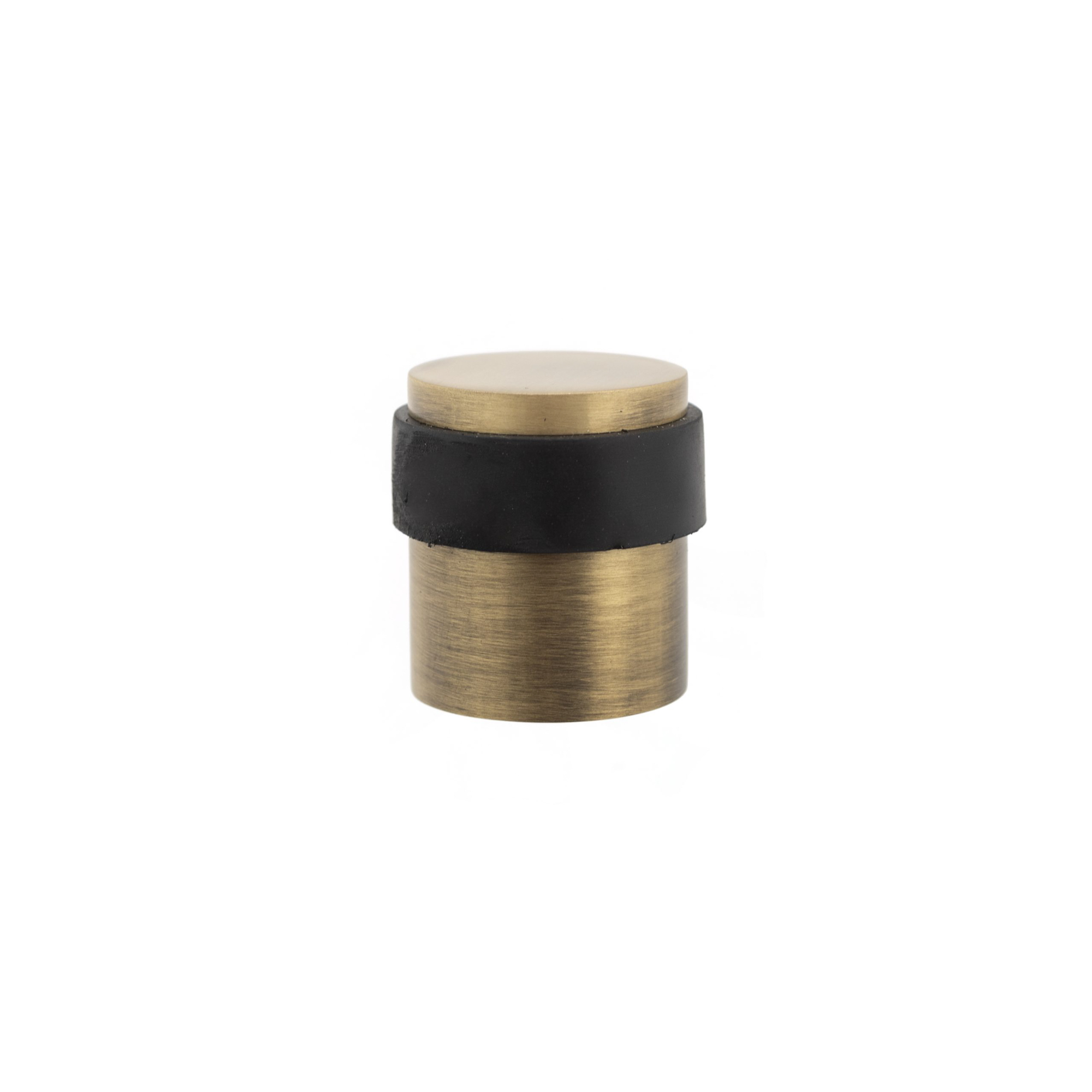 ADSCPMAB Atlantic Cylinder Premium Floor Mounted Door Stop - Matt Antique Brass