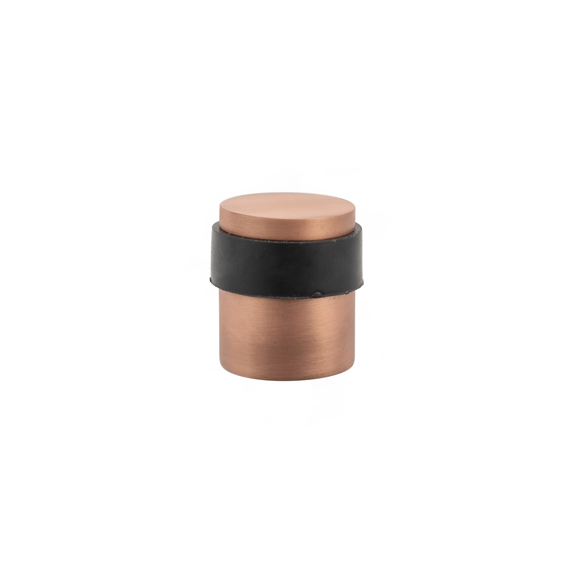 ADSCPUSC Atlantic Cylinder Premium Floor Mounted Door Stop - Urban Satin Copper